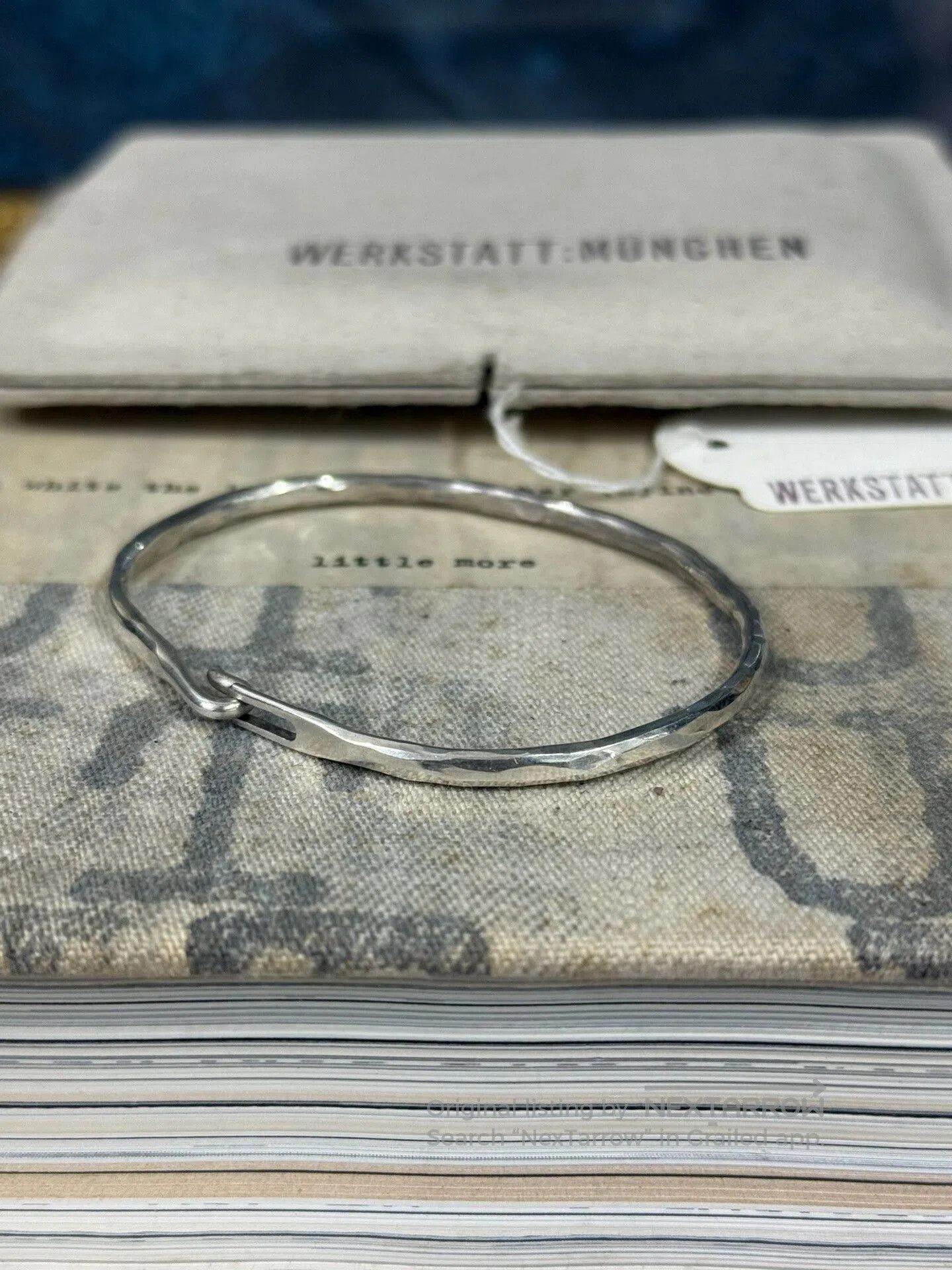 Werkstatt Munchen Werkstatt Munchen Silver Bangle Bracelet S Size. Size ONE SIZE - 4 Thumbnail