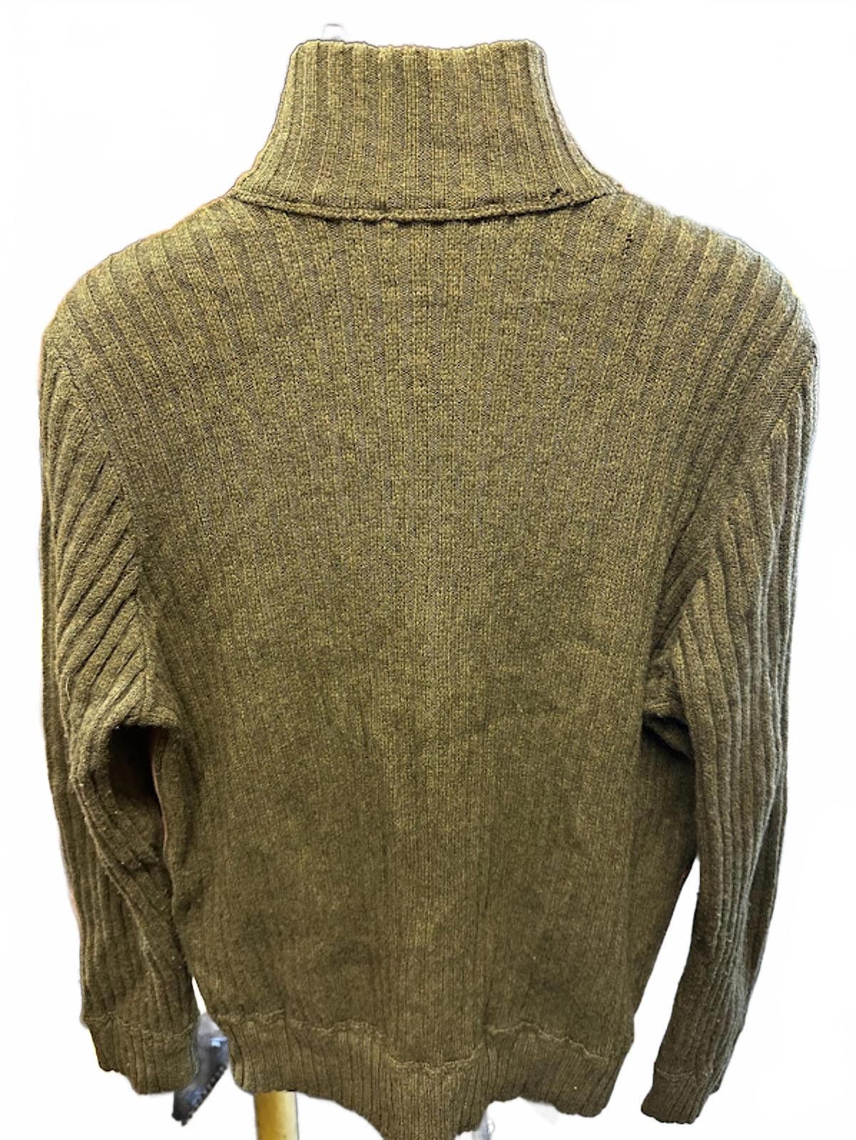 Other Madrigal Italian Wool Leather Front Cardigan Jacket M Size US M / EU 48-50 / 2 - 2 Thumbnail