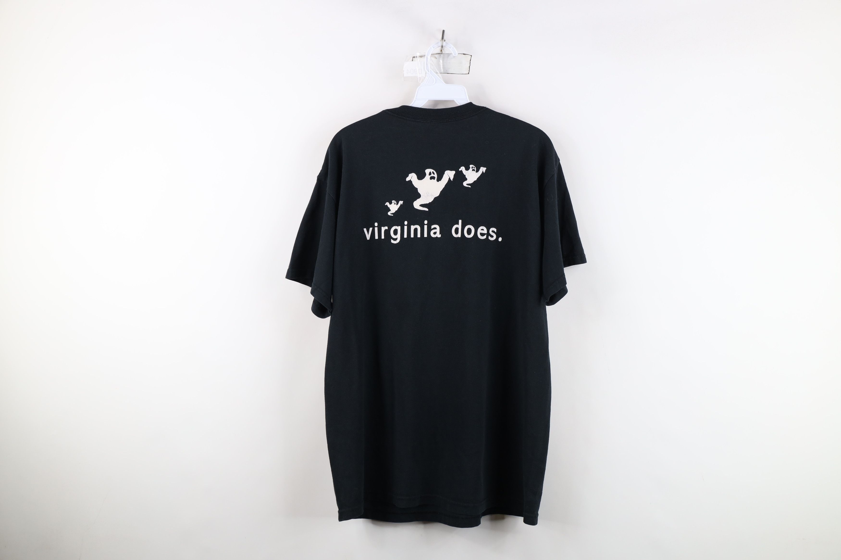 Vintage Vintage 90s Y2K Streetwear Ghost Hunter Virginia T-Shirt Size US L / EU 52-54 / 3 - 12 Thumbnail