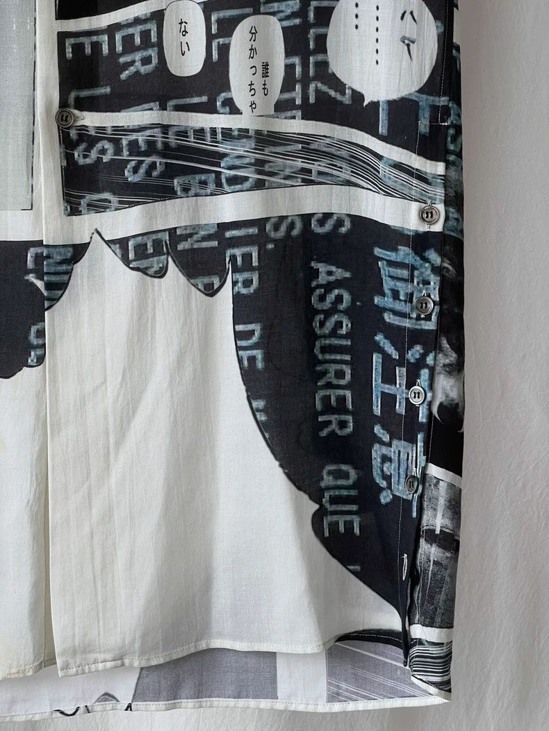 Yohji Yamamoto yohji yamamotoPrinted gown shirt 2503-Nextarrow Size US L / EU 52-54 / 3 - 5 Thumbnail