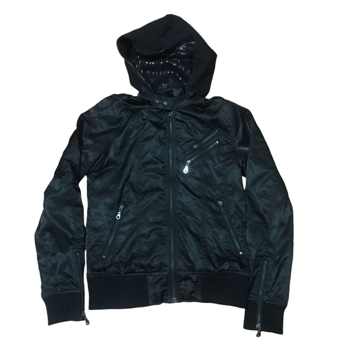 FUGA Coating Bono Style Vest Hoodie