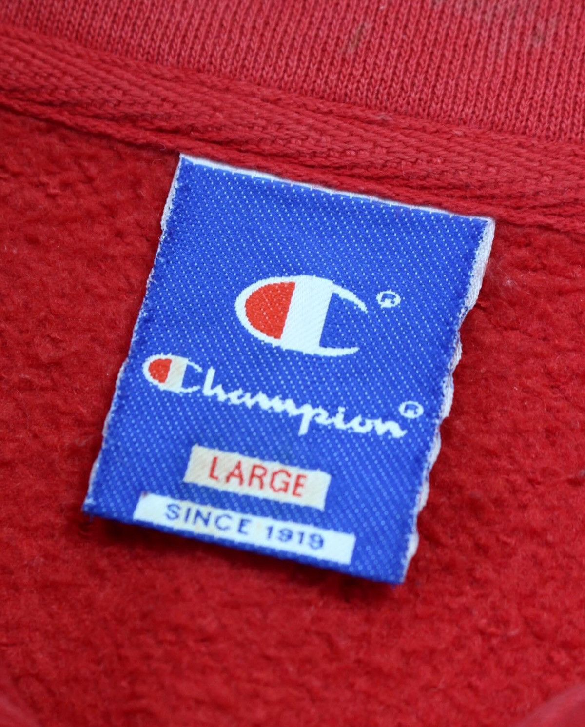 Champion × Japanese Brand × Vintage 2000S CHAMPION HALF ZIP SWEATER Size US L / EU 52-54 / 3 - 4 Thumbnail