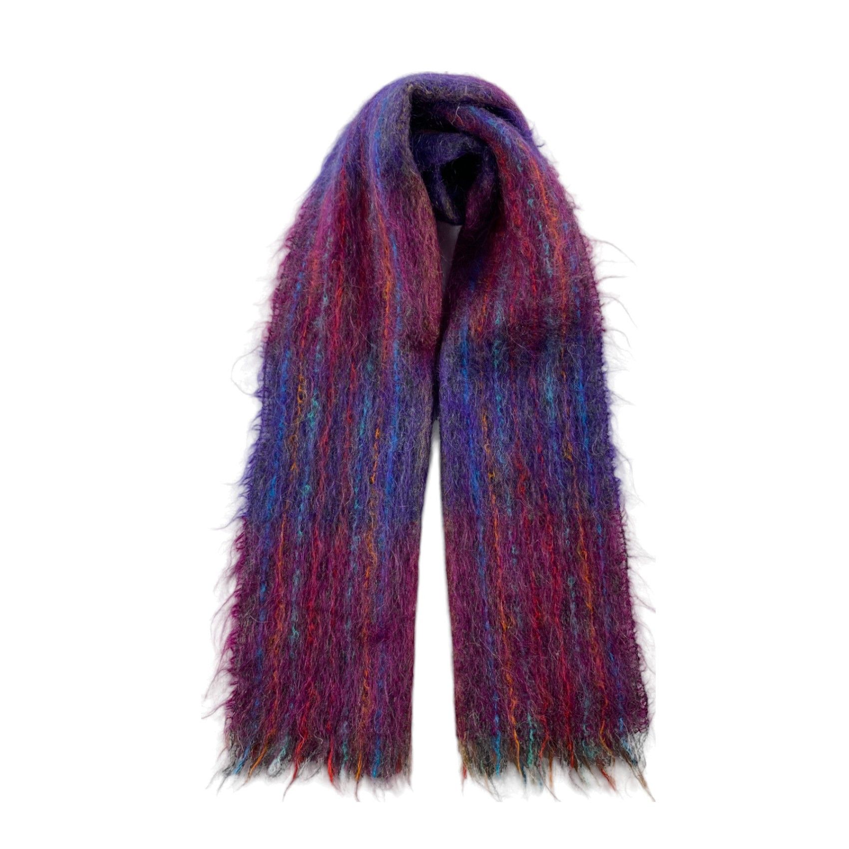 Vintage Vintage Mohair Scarf / Muffler / Neckwear - WW2028 Size ONE SIZE - 1 Thumbnail