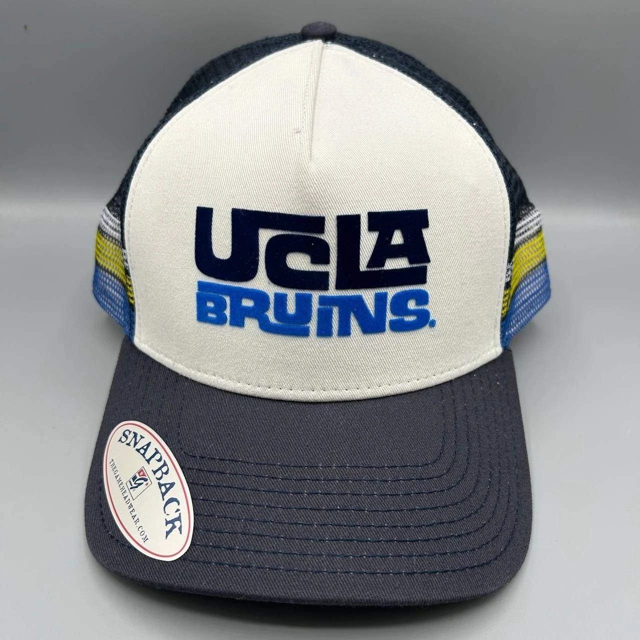 The Game Vintage UCLA Bruins Trucker Hat Embroidered NCAA Snap Back Size ONE SIZE - 1 Thumbnail