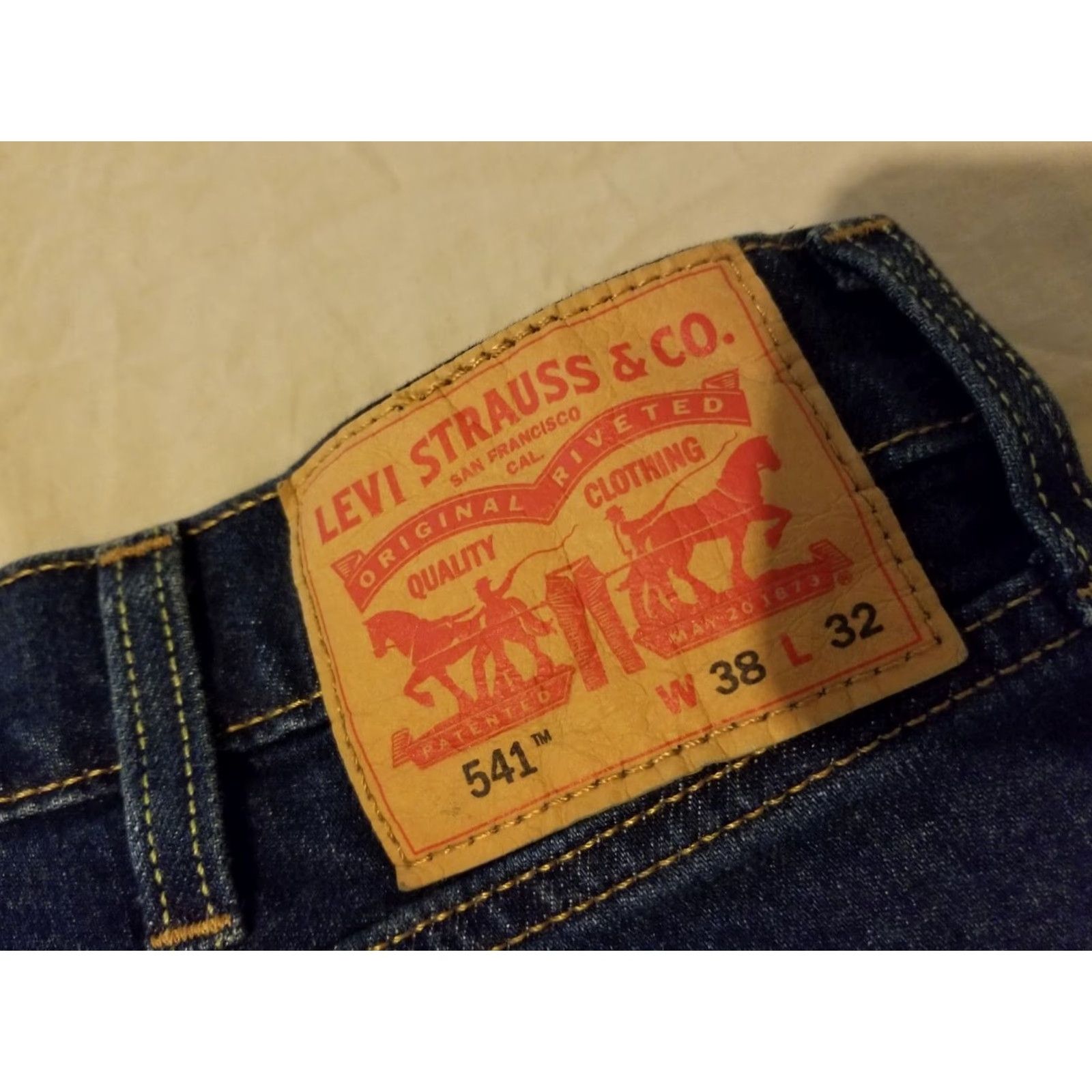 Levi's VINTAGE? No. (Oops) Reject. Size US 38 / EU 54 - 3 Thumbnail