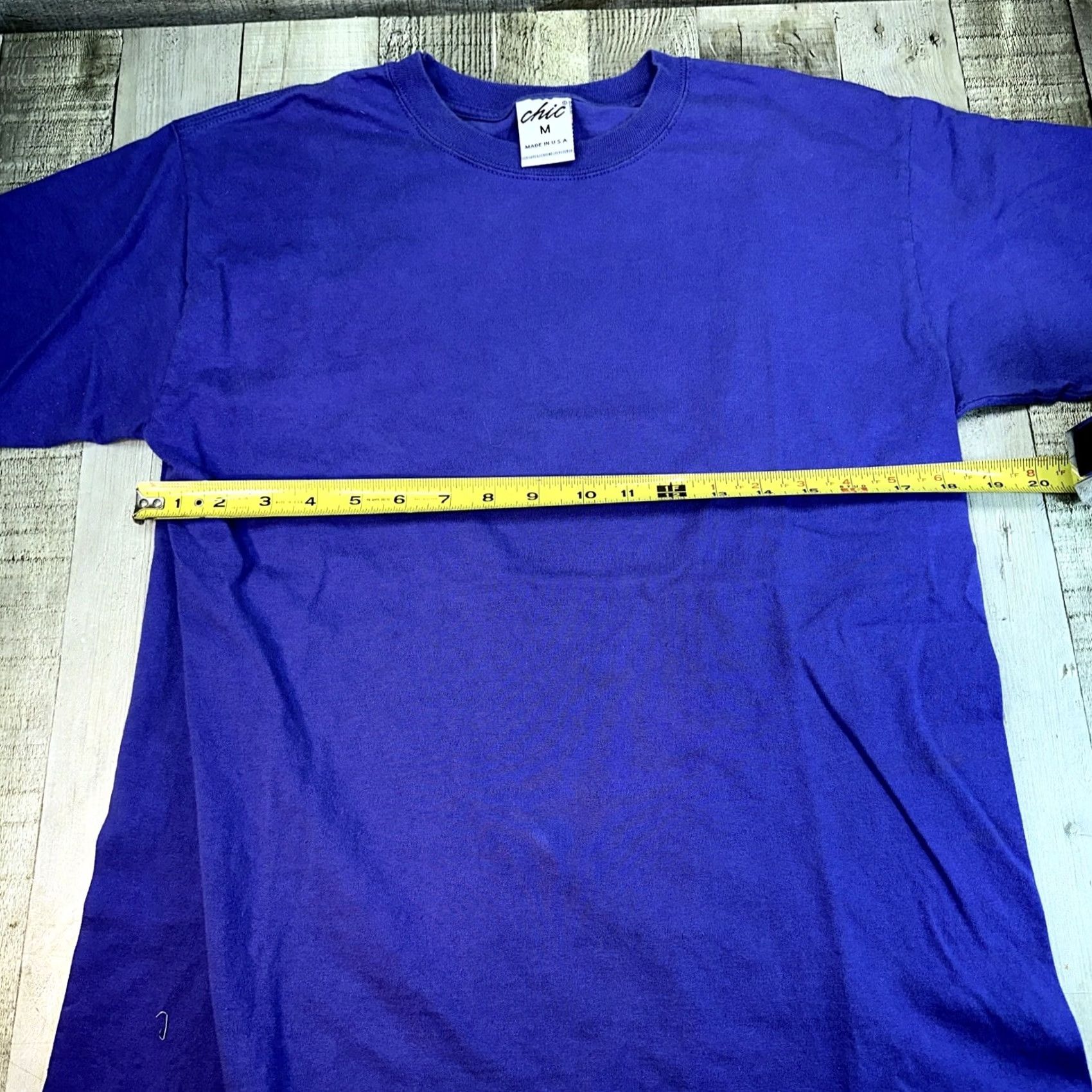 Vintage VINTAGE Blank Women T-Shirt USA Purple Medium MD WOMENS Shirts Shirt Purple USA 90s Size M / US 6-8 / IT 42-44 - 5 Thumbnail