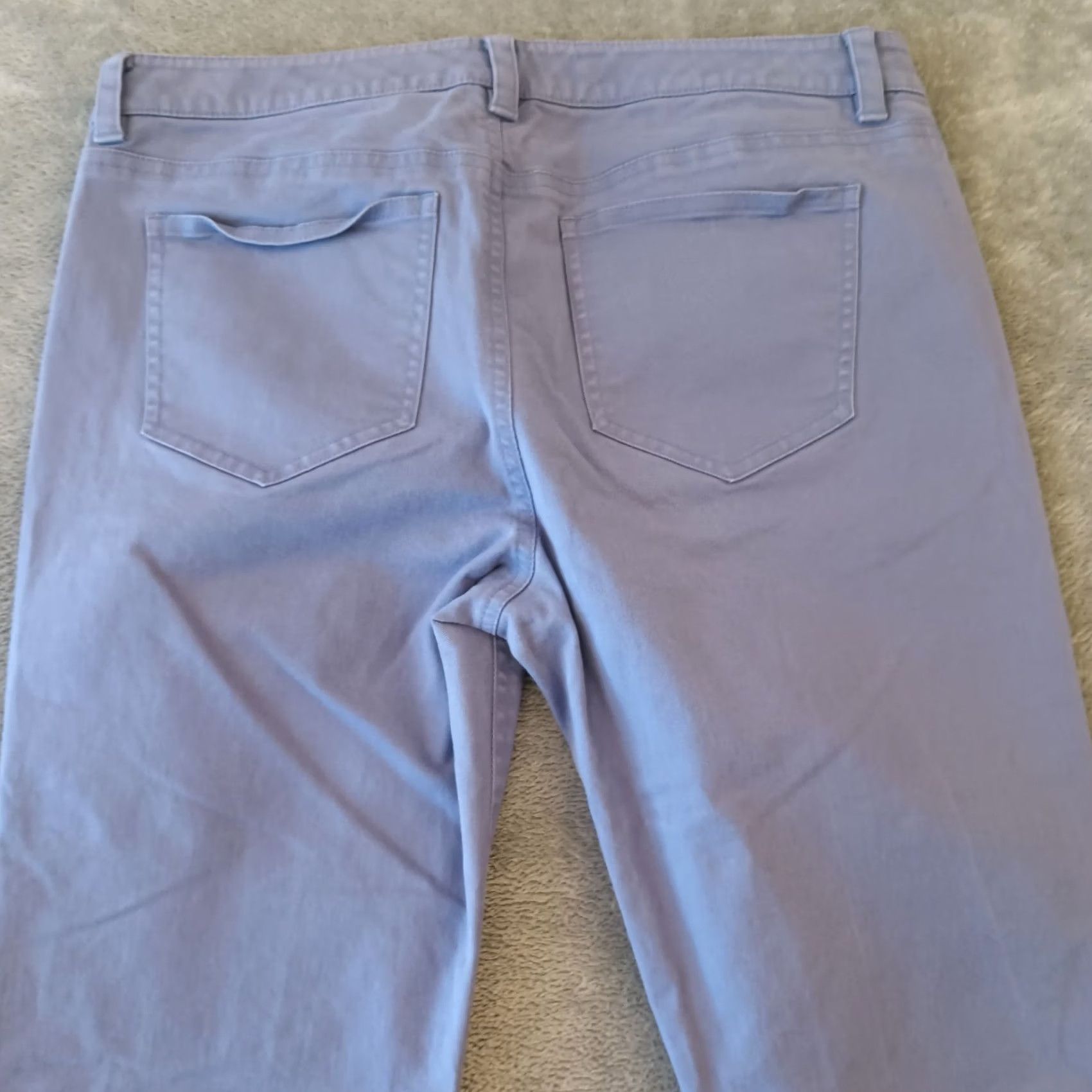 Brooks Brothers Brooks Brothers Jeans Womens Size 6 Purple Natalie Fit 30x29 Mid Rise Straight Denim Pants Women Size 28" / US 6 / IT 42 - 7 Thumbnail