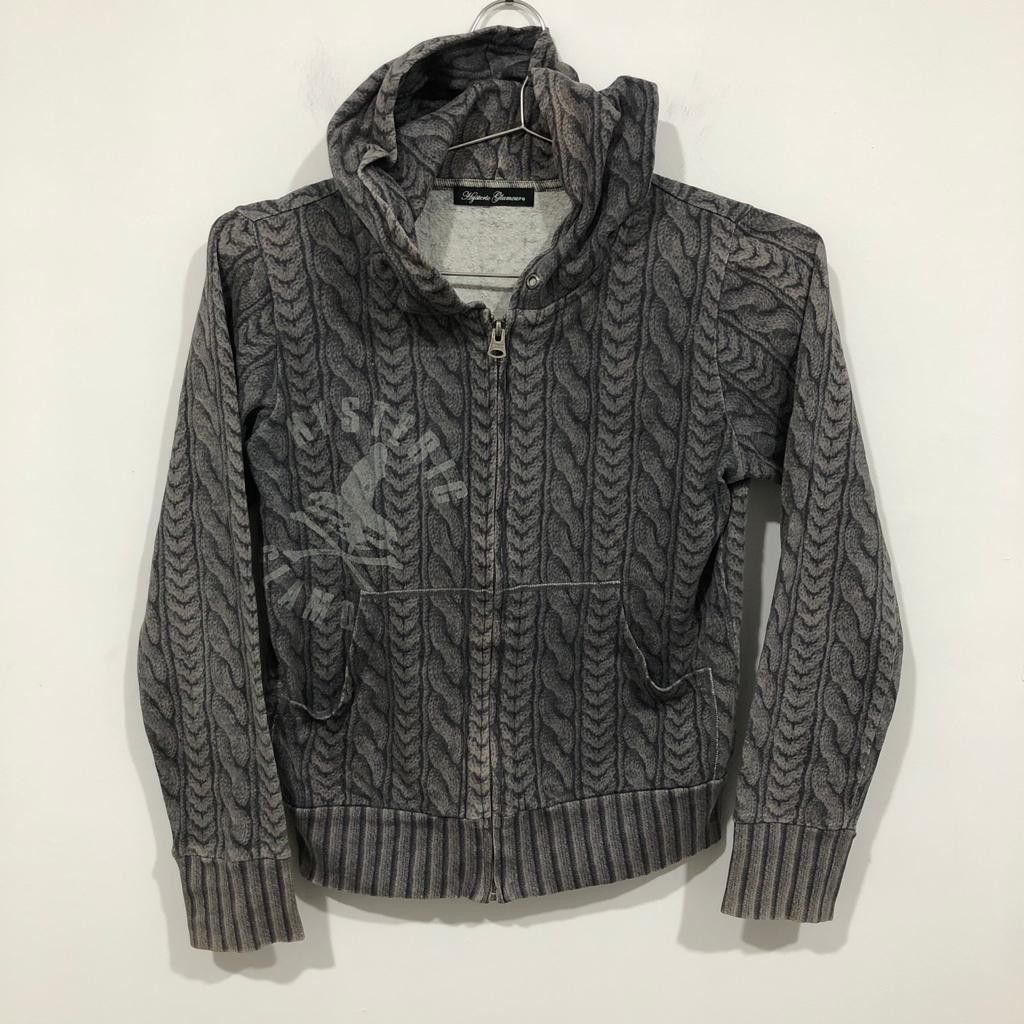 Hysteric Glamour Hysteric Glamour Knit Pattern Hoodie Size S / US 4 / IT 40 - 1 Thumbnail