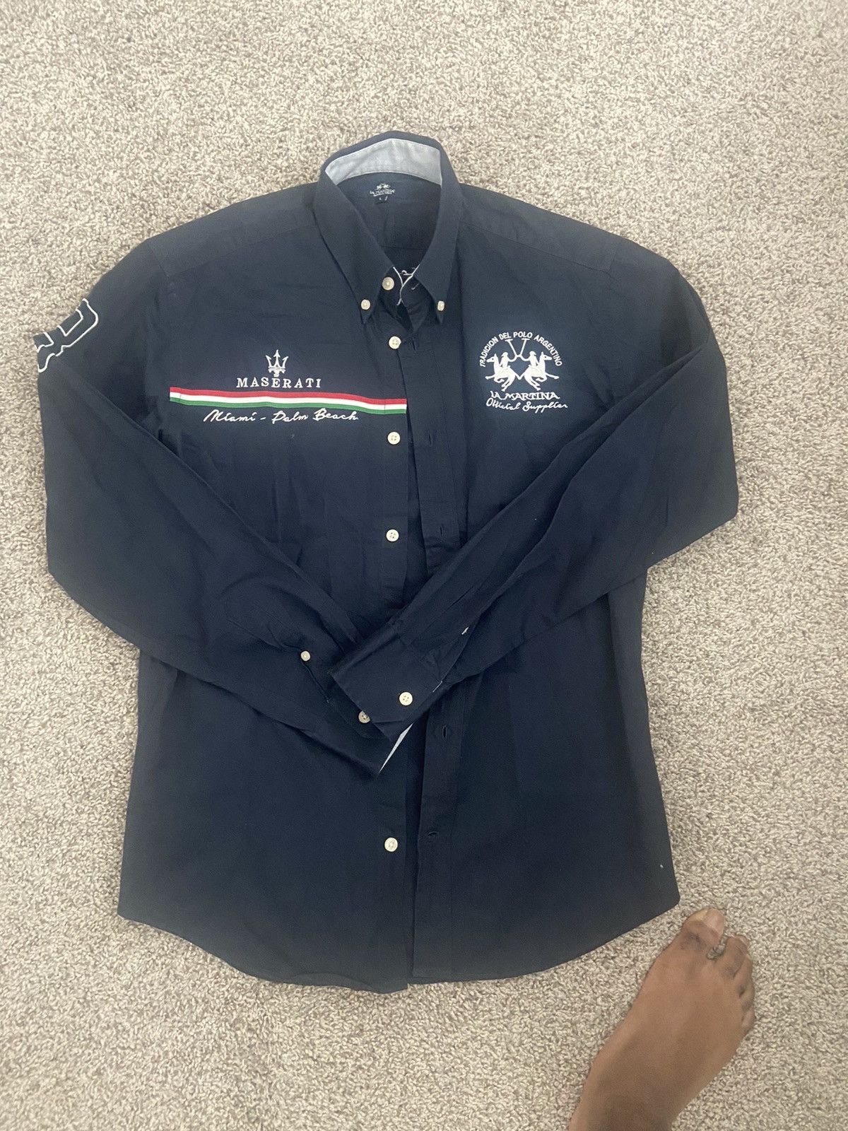 Maserati Vintage Maserati Racing Shirt Size US L / EU 52-54 / 3 - 1 Preview