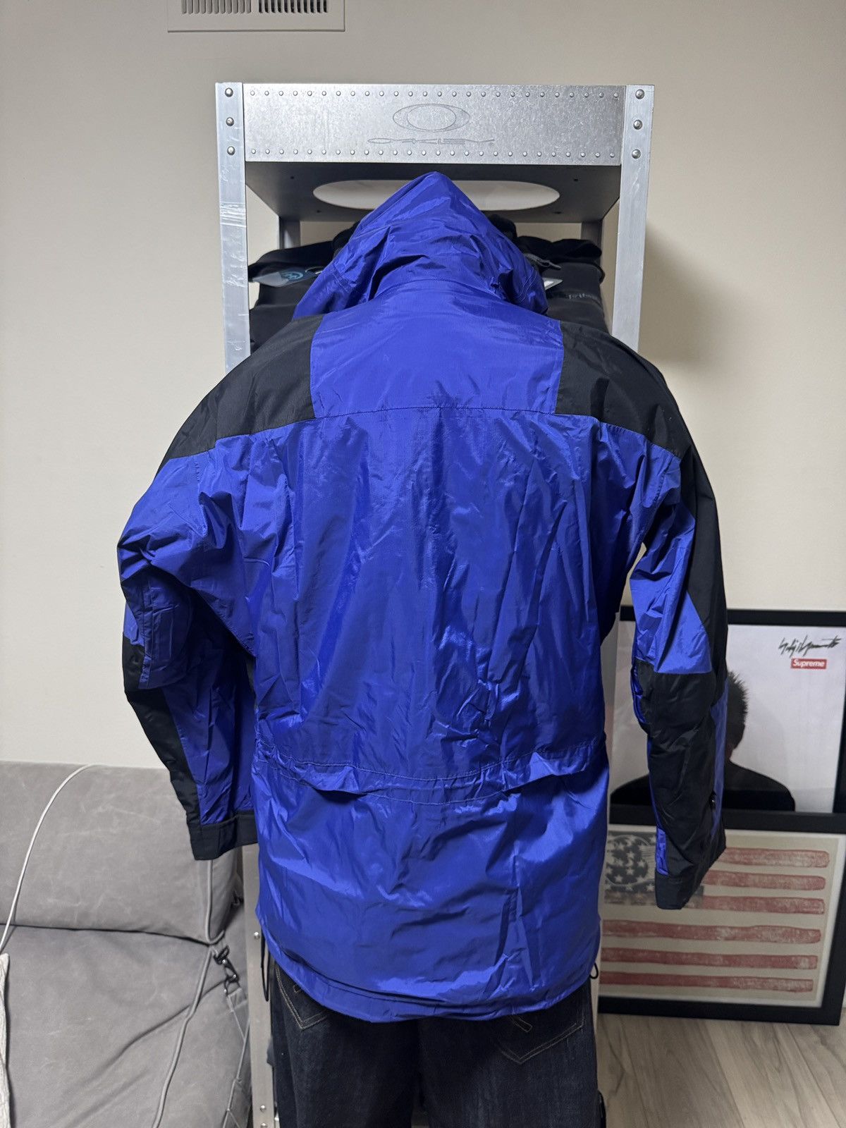 The North Face Vintage TNF The North Face Mountain Light Jacket Aztec Blue Size US M / EU 48-50 / 2 - 9 Thumbnail