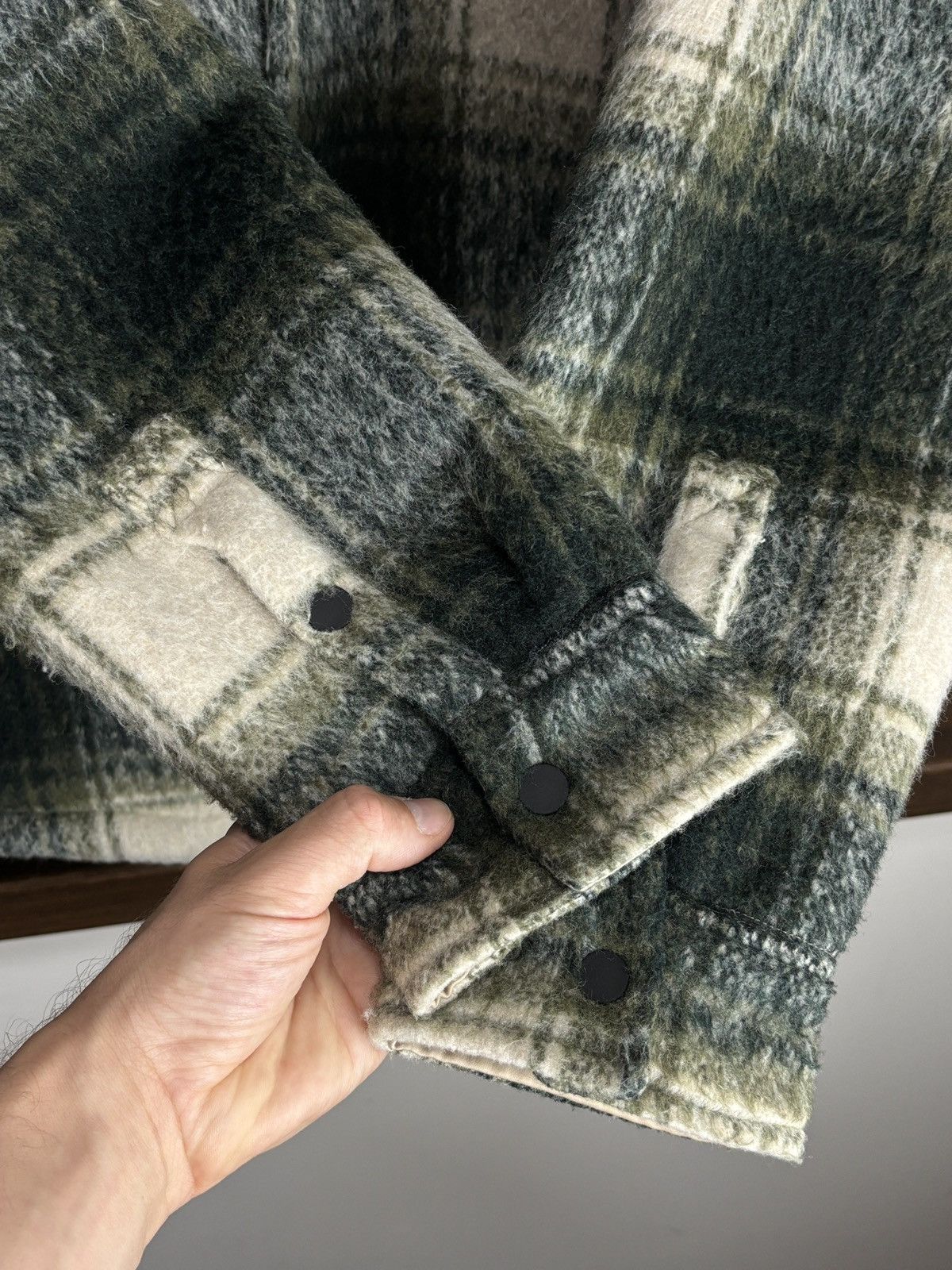 Kith KITH Sheridan Plaid Sherpa Overshirt Winter Jacket Fleece Size US L / EU 52-54 / 3 - 8 Thumbnail
