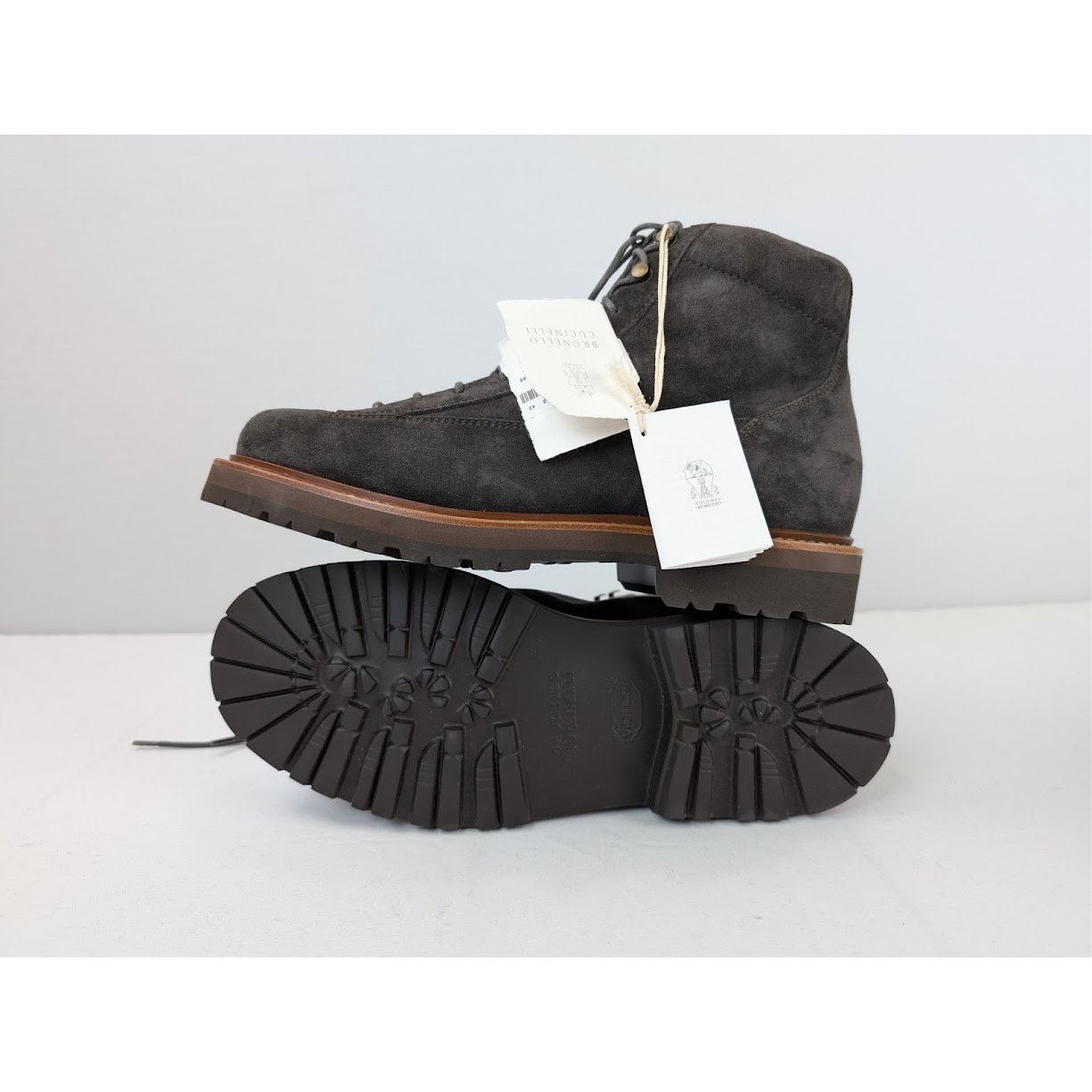 Brunello Cucinelli o1rshd1 Ankle Boots in Gray Size US 9 / EU 42 - 12 Thumbnail