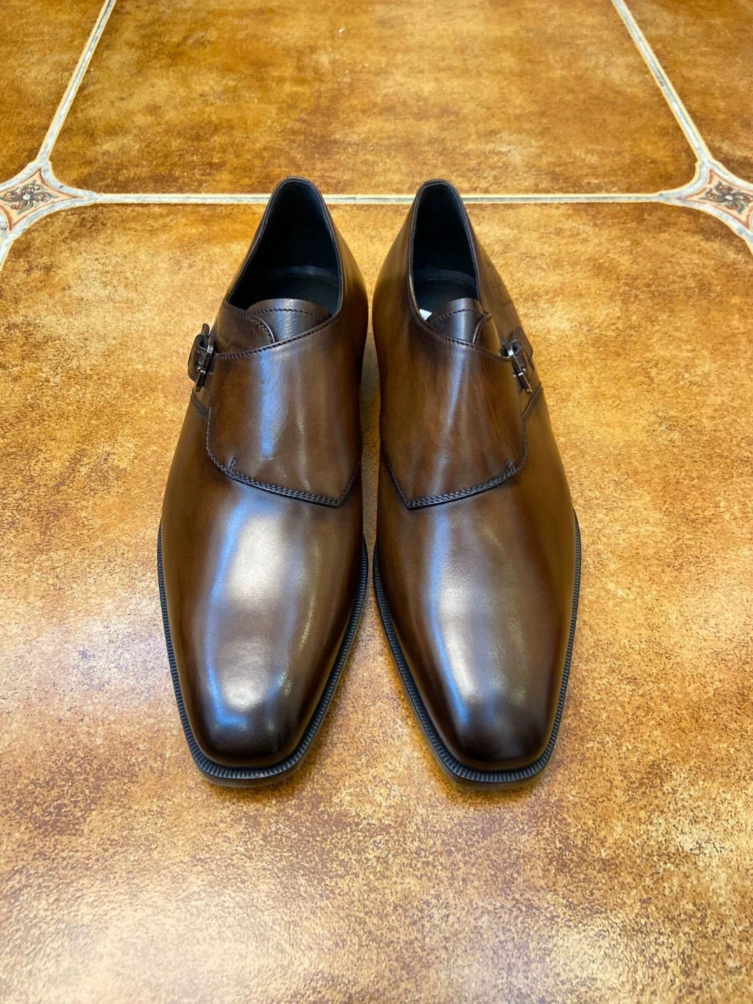 Berluti Brown Leather Formal Dress Shoes Size US 7.5 / EU 40-41 - 1 Thumbnail