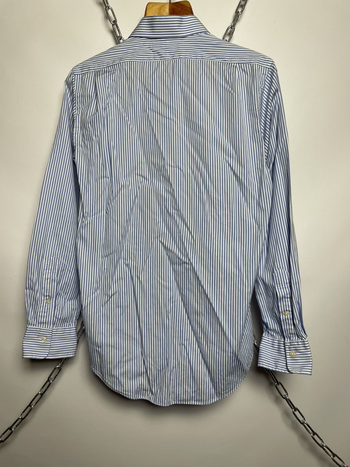 Polo Ralph Lauren Polo Ralph Lauren Blue Shirt Classic Botton Ups Size US M / EU 48-50 / 2 - 9 Thumbnail