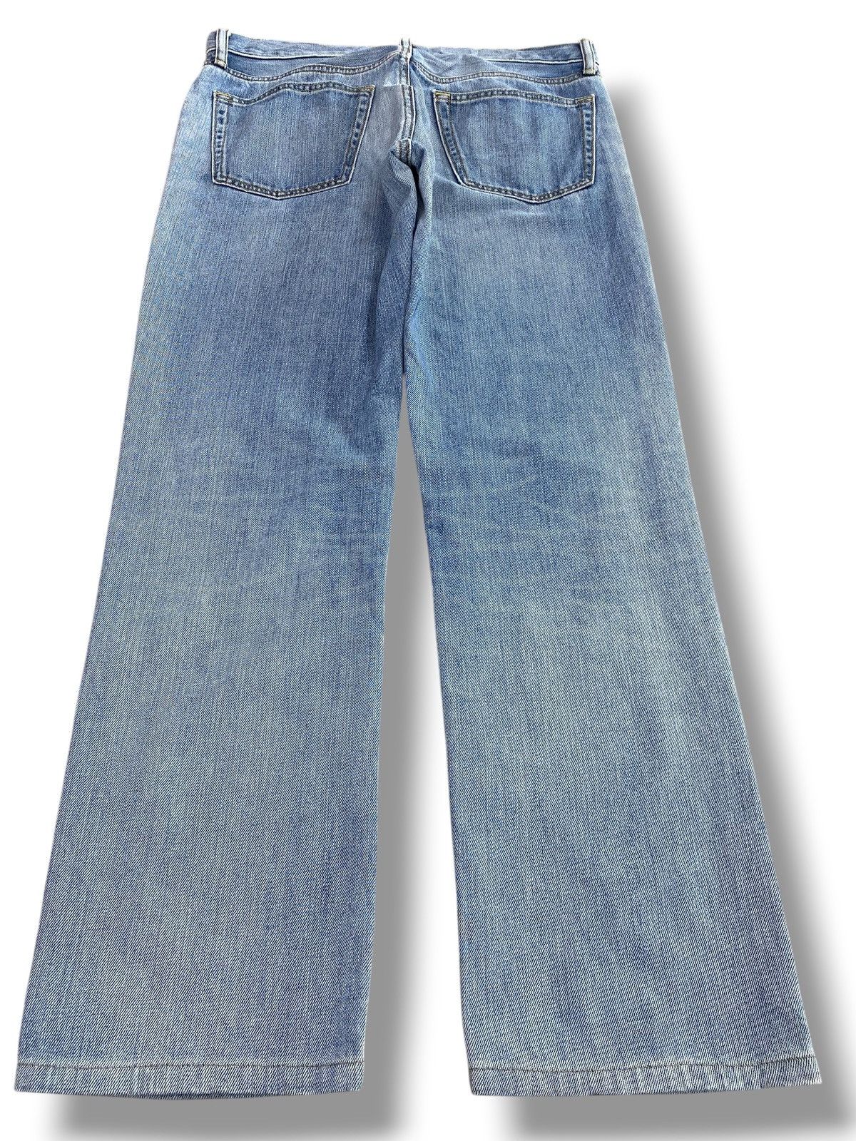 Uniqlo Uniqlo Light Wash Style Wide Leg Denim Jeans Size US 34 / EU 50 - 3 Thumbnail