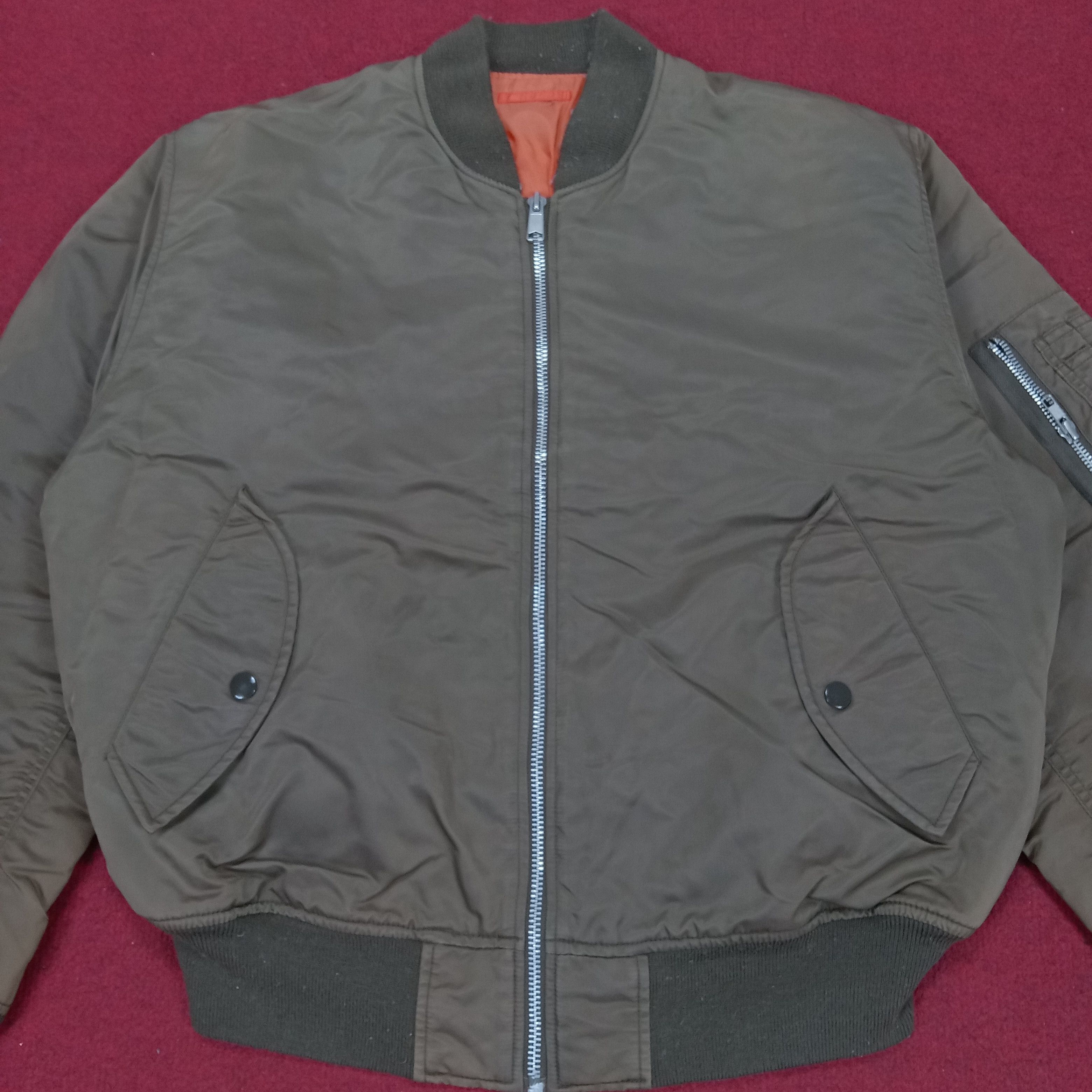 Japanese Brand × Vintage Uniqlo X Custom Number Nine Art Style Bomber Jacket Size US XL / EU 56 / 4 - 4 Thumbnail