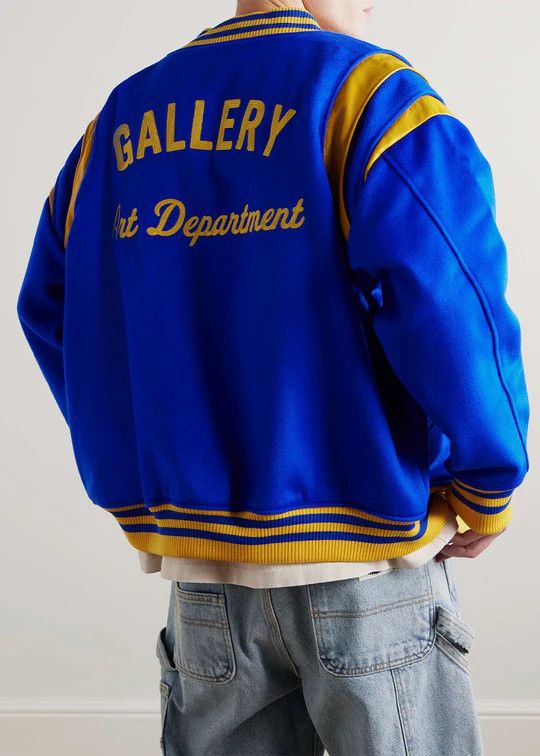 Gallery Dept. o1gr1nt0526 Student Varsity Jacket in Blue Size US XS / EU 42 / 0 - 2 Thumbnail