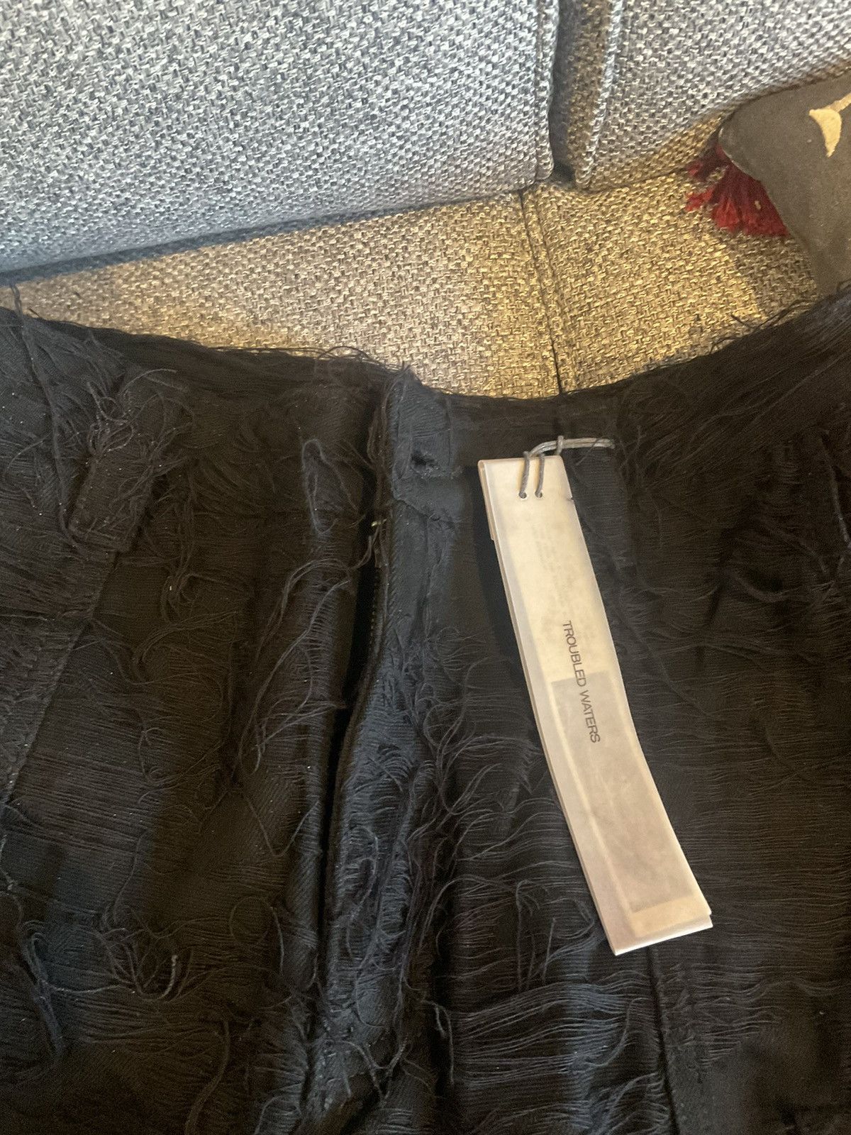 Troubled Waters Troubled waters double layered cargo pants v2 black Size US 30 / EU 46 - 3 Thumbnail
