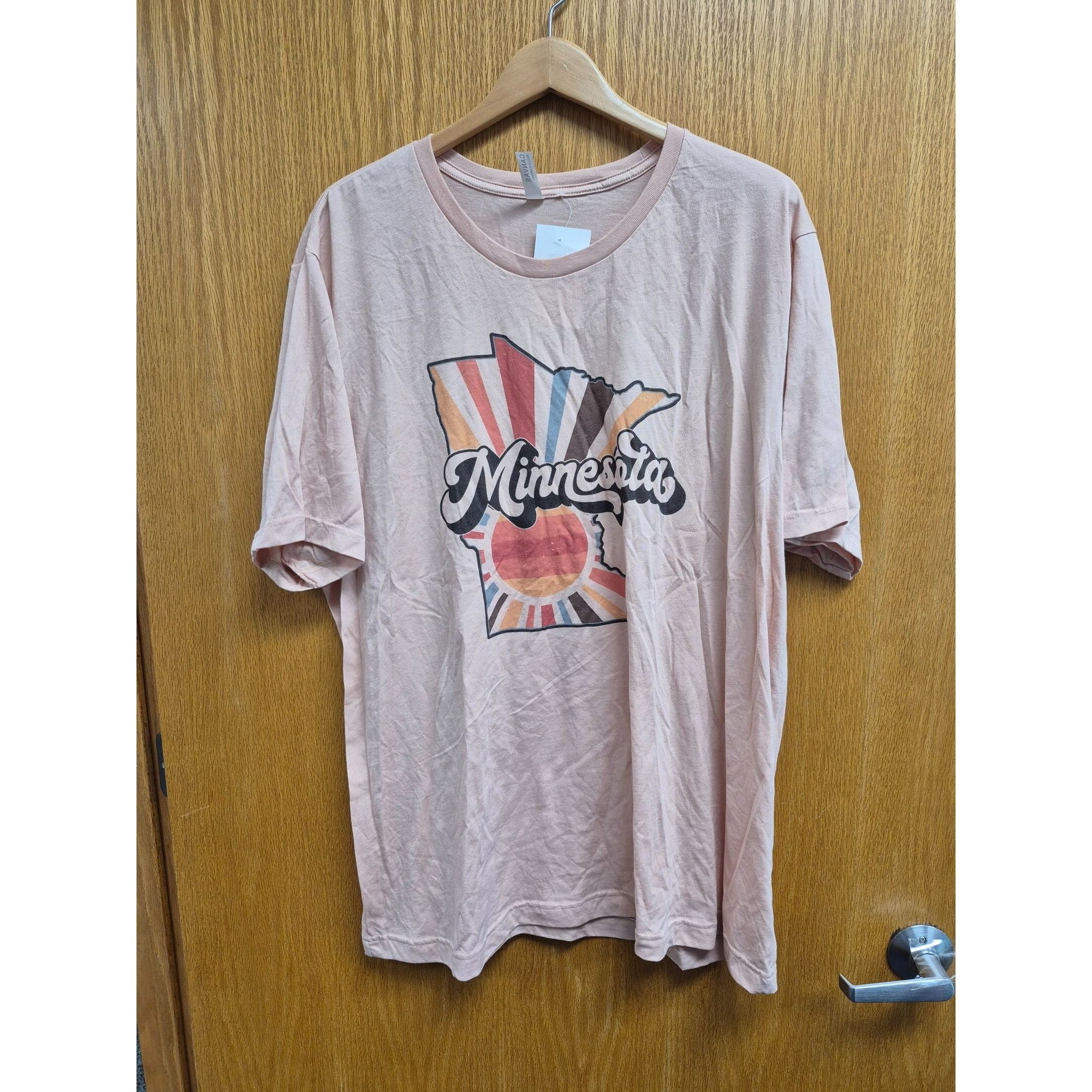 Other Minnesota Retro State Graphic Tee PLUS 2X Size XXL / US 16-18 / IT 52-54 - 2 Thumbnail