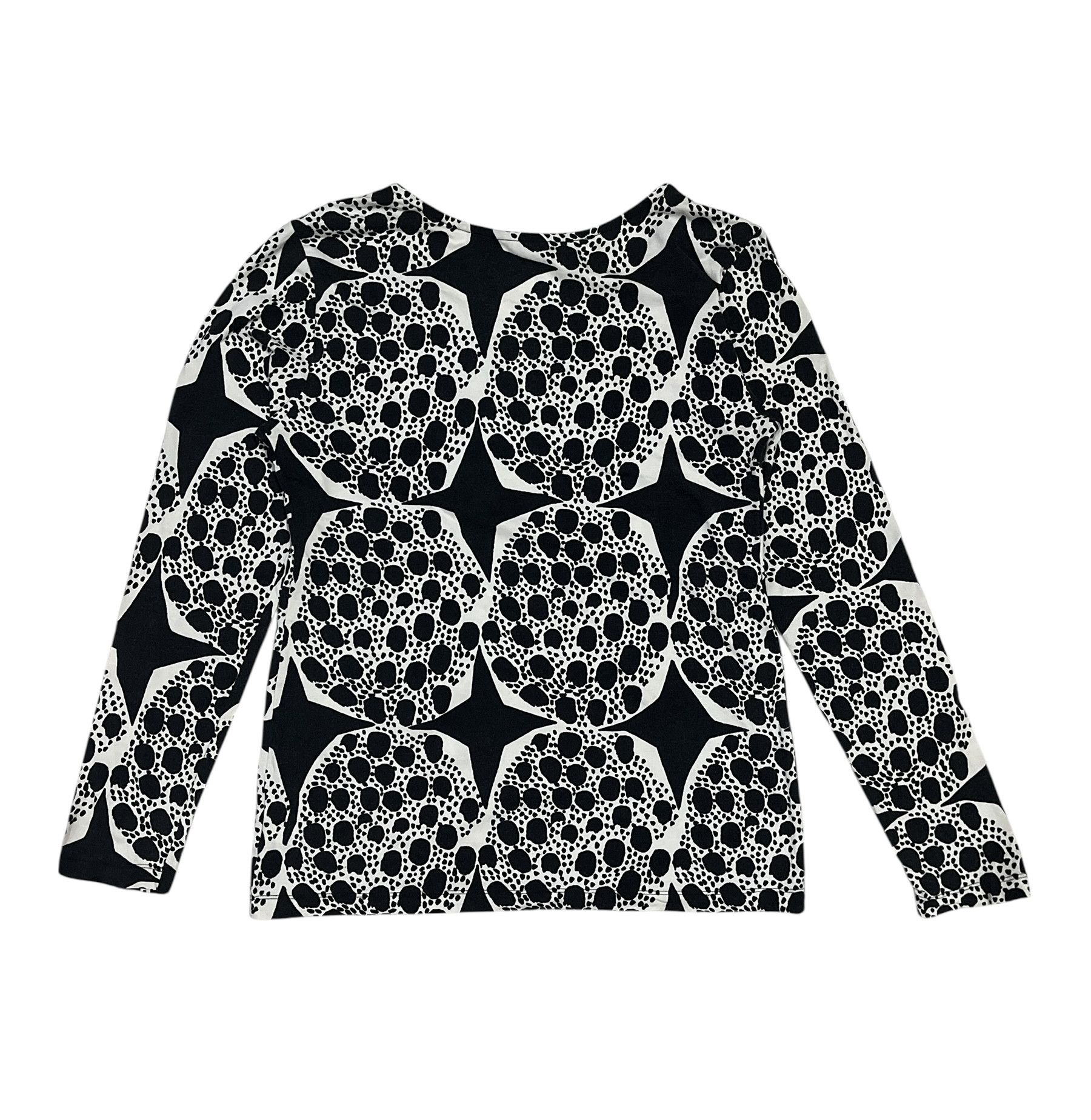 Marimekko Marimekko Made in Estonia Patterned Long Sleeve Tshirt Size XS / US 0-2 / IT 36-38 - 2 Thumbnail