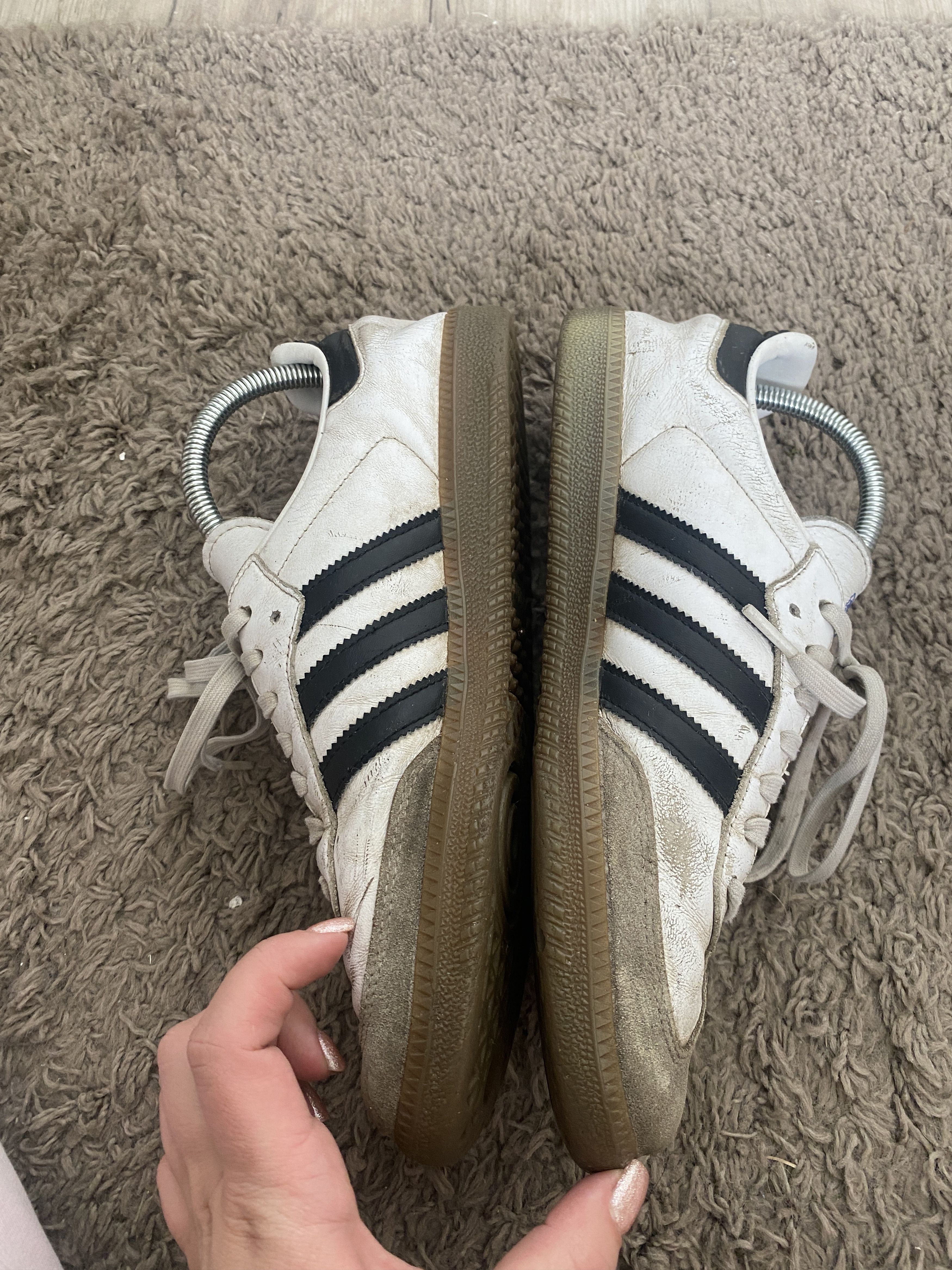 Adidas Adidas Samba OG Cloud White sneakers shoes Size US 9 / EU 42 - 7 Thumbnail