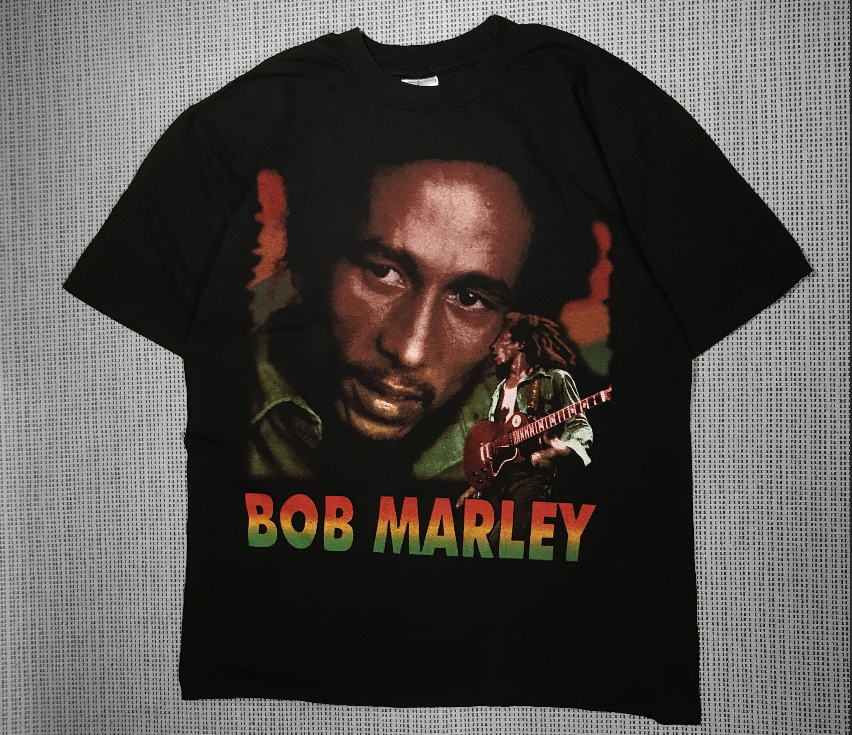 Hanes Vintage 90s “Bob Marley” T-shirt (M) Size US M / EU 48-50 / 2 - 1 Thumbnail