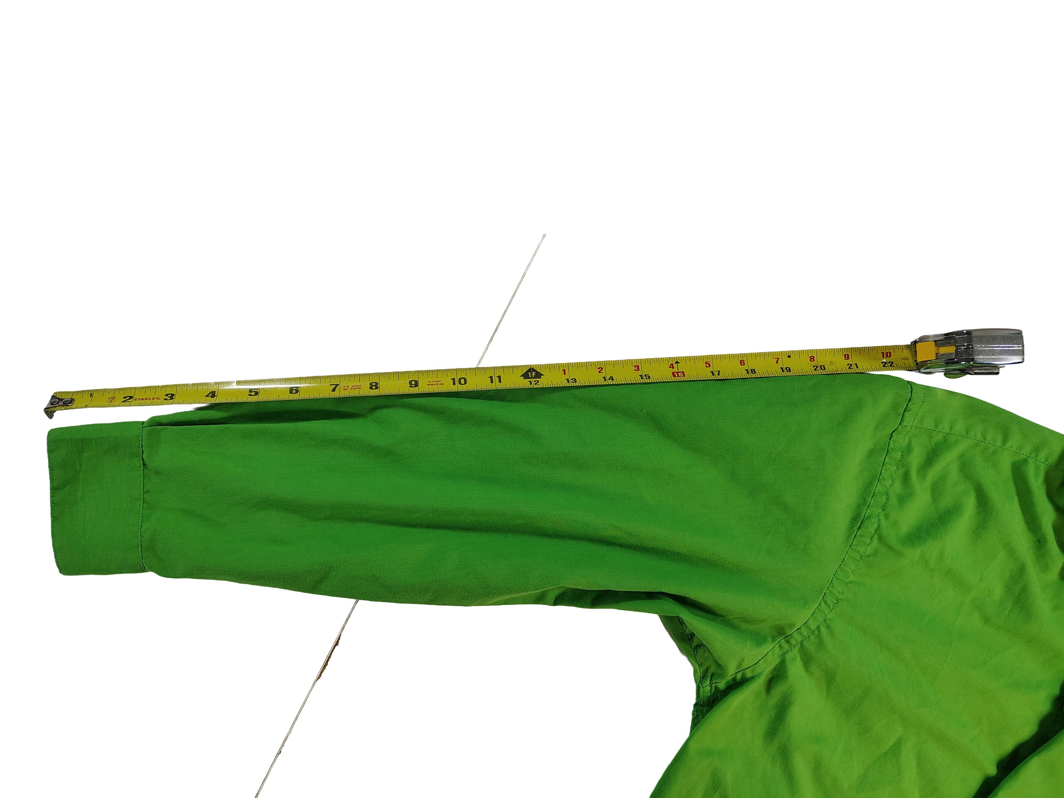 Other Women's XL Long Sleeve Green Berlioni Button-Up Shirt Size XL / US 12-14 / IT 48-50 - 7 Thumbnail