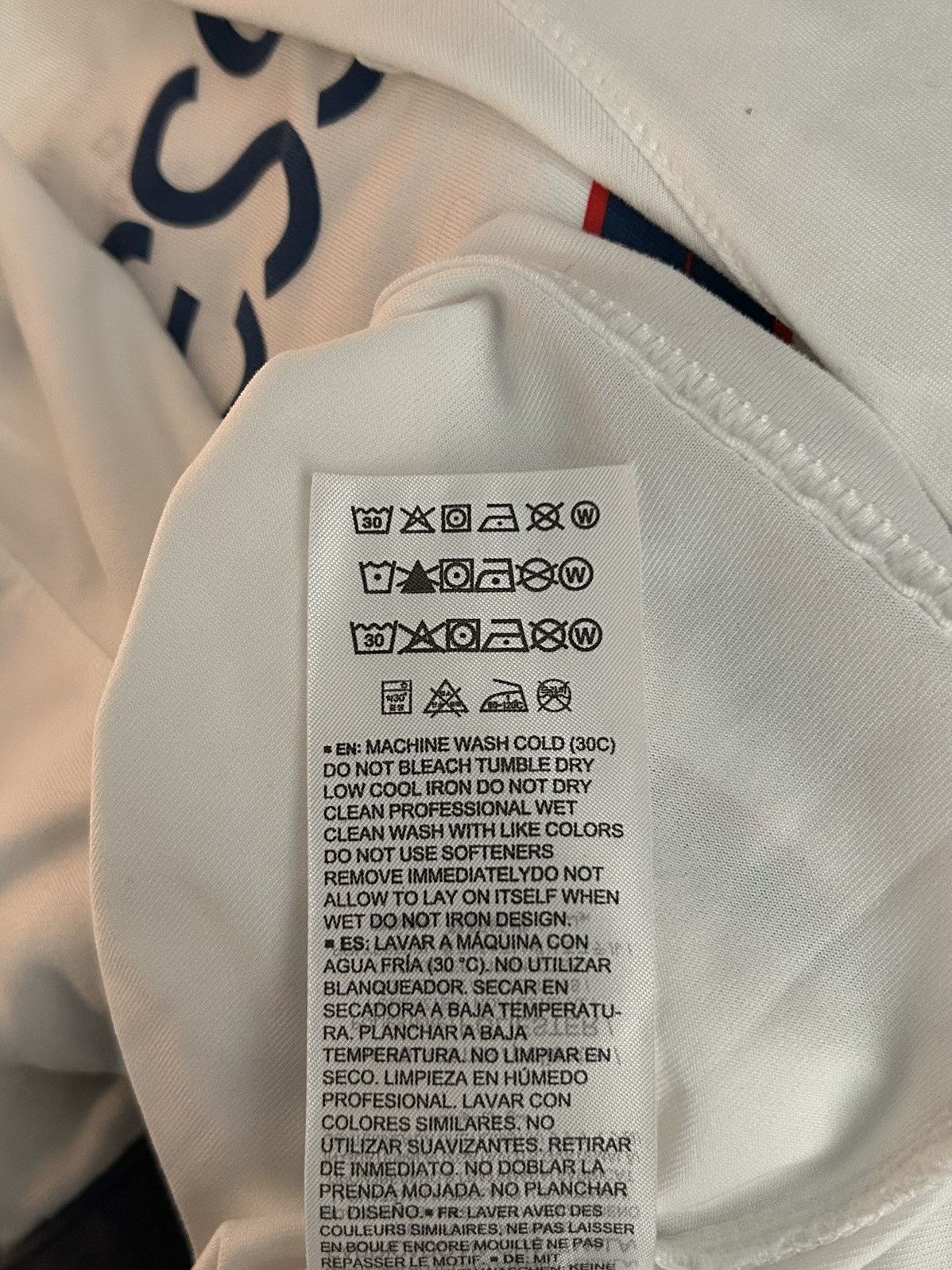 Nike (M) White Paris Saint Germain Lionel Messi #30 T-Shirt Size US M / EU 48-50 / 2 - 6 Thumbnail