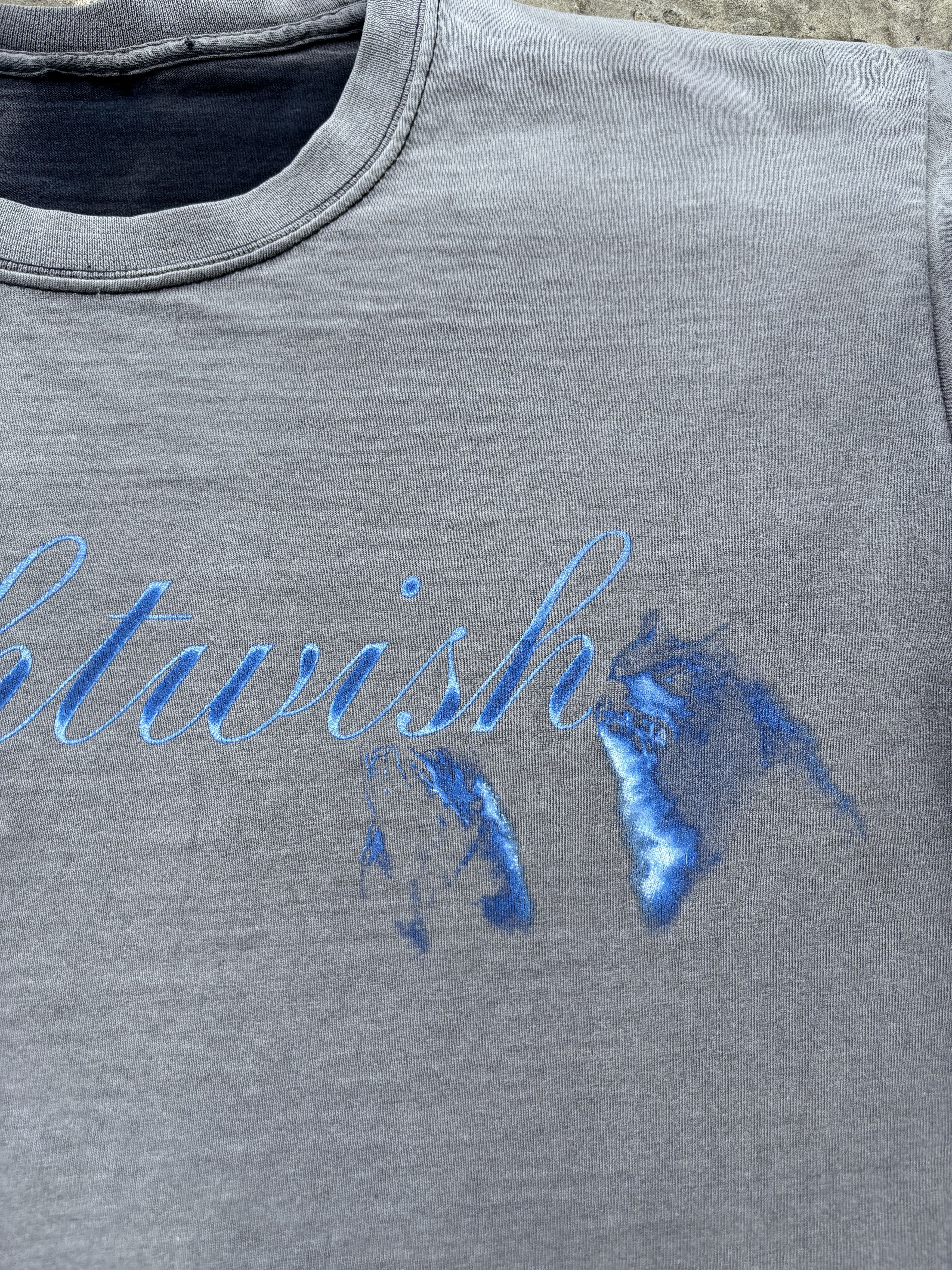 Band Tees Vintage Faded Nightwish 7 days to the Wolves Tee Size US M / EU 48-50 / 2 - 4 Thumbnail