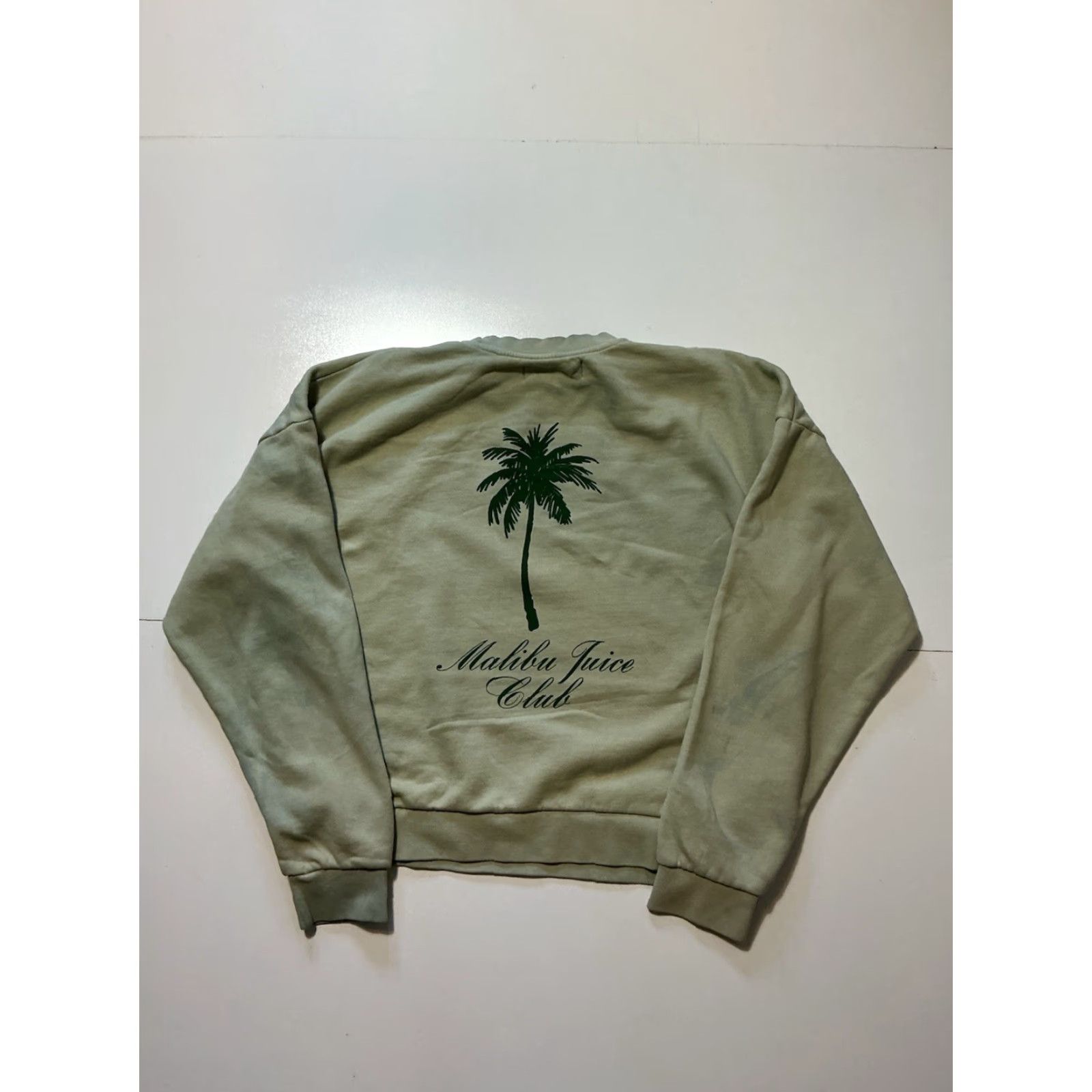 Vintage VINTAGE Malibu Juice Club Crosscreek Honeydew Palm Tree Crewneck Pullover Sweatshirt XL Size US XL / EU 56 / 4 - 3 Thumbnail