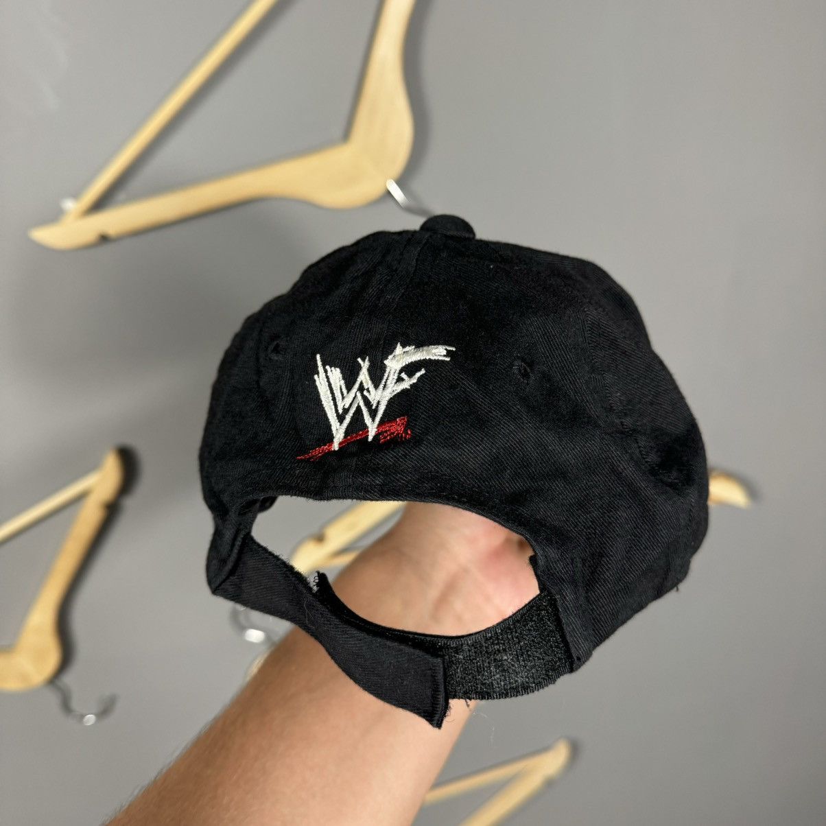 Vintage × WWE × WWF Vintage 2001 Undertaker WWF Cap Size ONE SIZE - 2 Thumbnail
