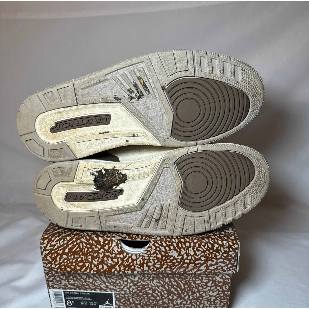 Jordan Brand × Nike Size 8.5 - Nike Air Jordan 3 Retro Palomino Men's Shoes Size US 8.5 / EU 41-42 - 6 Thumbnail