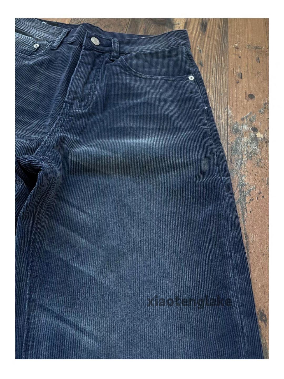 Vintage xtl vintage wide Leg loose hiphop faded work pants Size US 28 / EU 44 - 4 Thumbnail