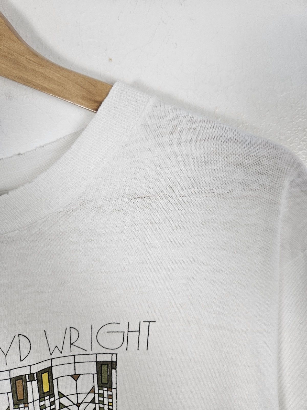 Vintage Vintage 80s Frank Lloyd Wright Architecture Art tee Size US M / EU 48-50 / 2 - 8 Thumbnail