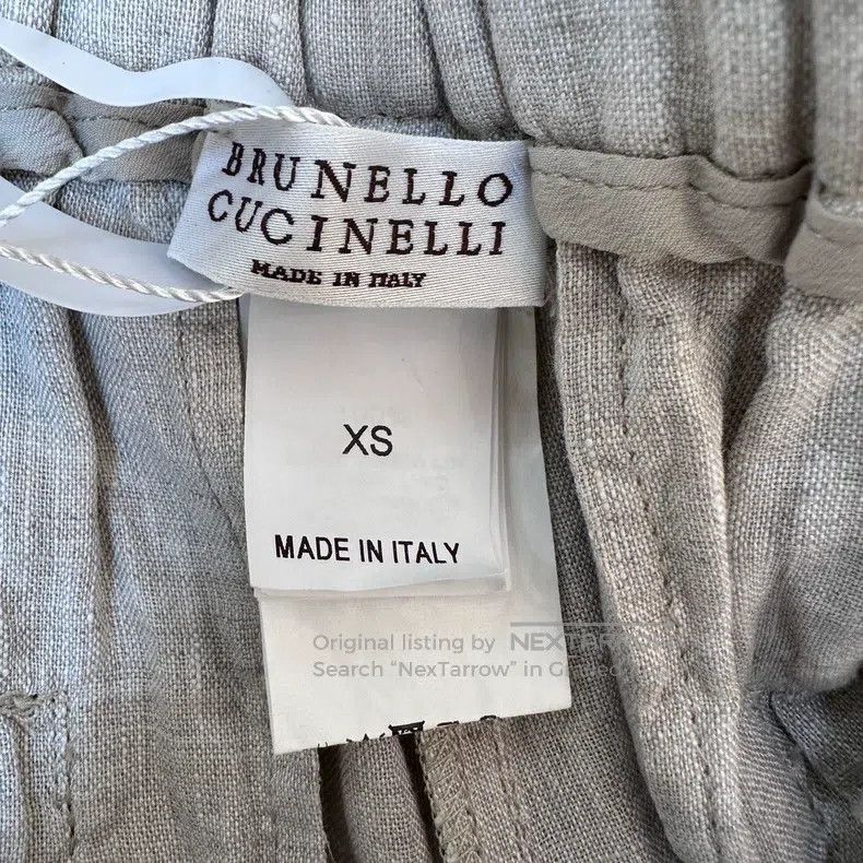 Brunello Cucinelli Brunello Cucinelli Linen set top and shorts Size XS / US 0-2 / IT 36-38 - 7 Thumbnail