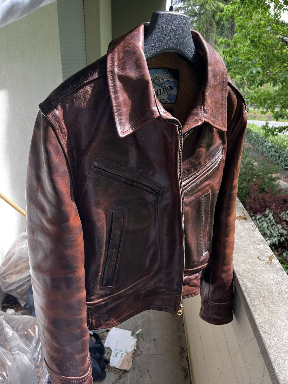 Aero Leathers Rarest Aero Leather Jacket Horse Leather Size US S / EU 44-46 / 1 - 7 Thumbnail