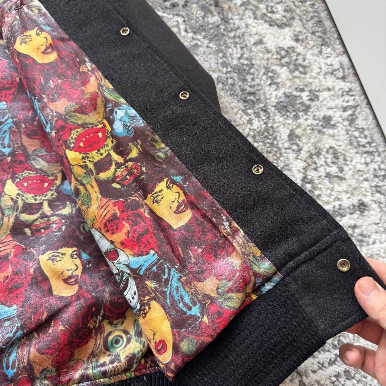Mishka Mishka x Lamour Supreme LSD Varsity jacket Size US L / EU 52-54 / 3 - 8 Thumbnail