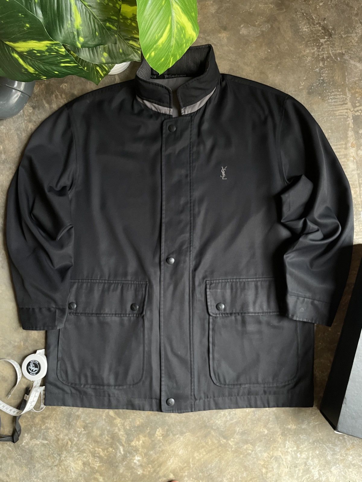 Yves Saint Laurent Reversible Yves Saint Laurent Jacket Size US XL / EU 56 / 4 - 1 Thumbnail