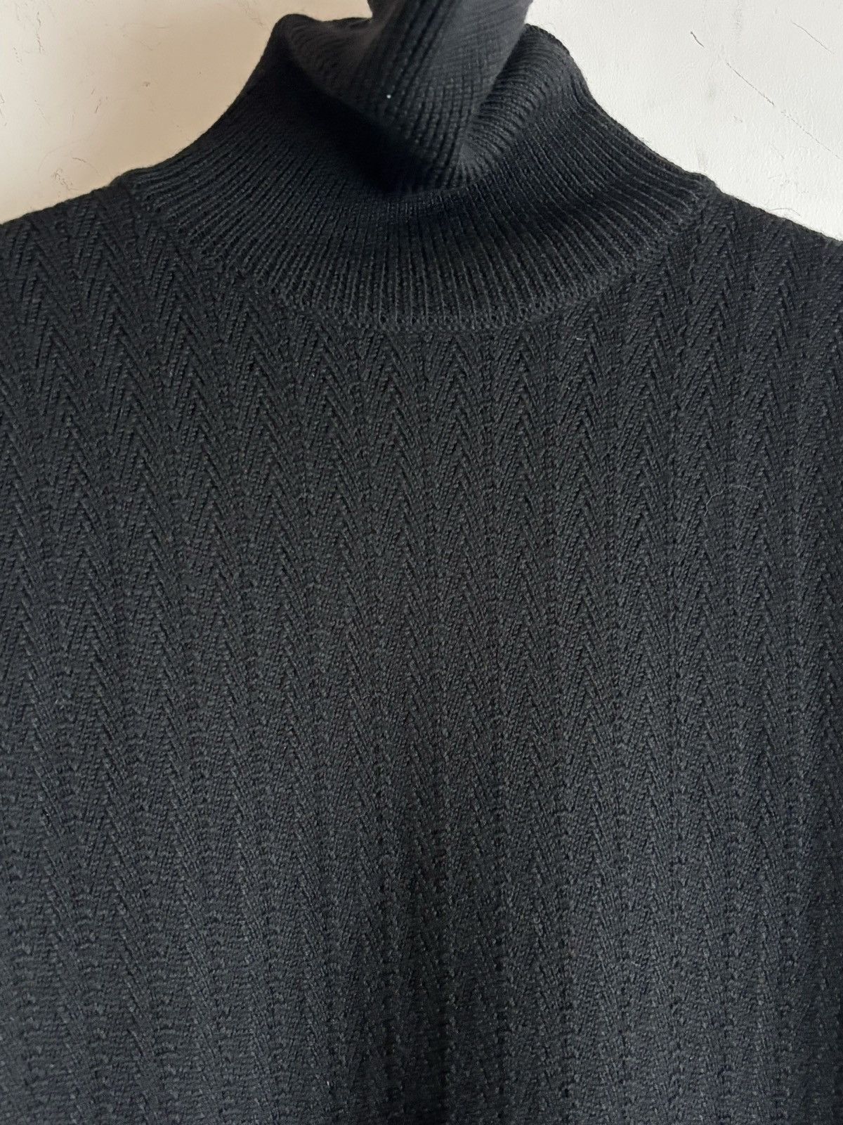 Helmut Lang Helmut Lang | 00's Black Turtleneck Sweater Size US S / EU 44-46 / 1 - 4 Thumbnail