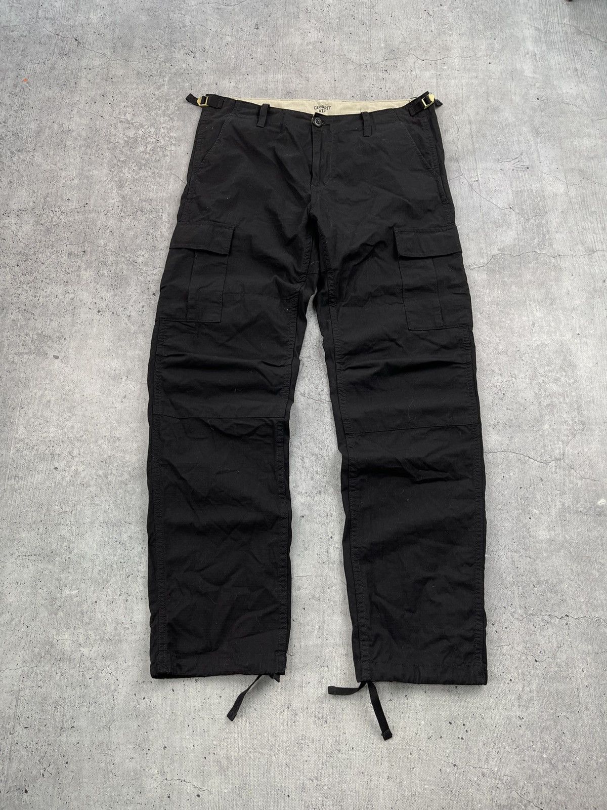 Carhartt Carhartt WIP Cargo Regular Pant Baggy Ripstop Size US 32 / EU 48 - 5 Thumbnail