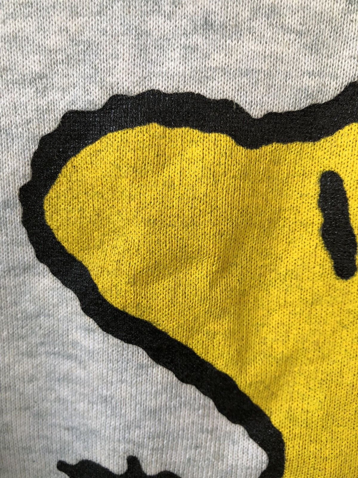 Band Tees × Cartoon Network × Vintage Vintage 90s WOODSTOCK Peanuts Sweatshirt Size US L / EU 52-54 / 3 - 3 Thumbnail