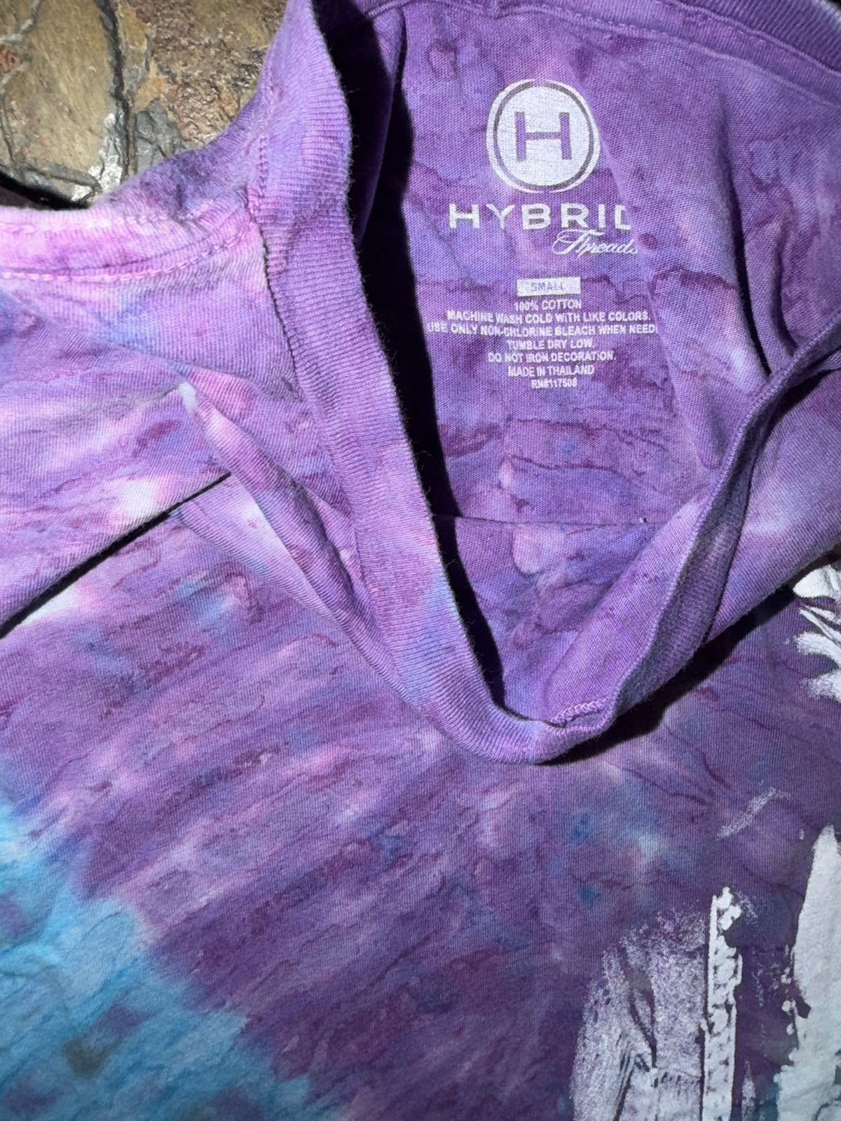 Jimi Hendrix Jimi Hendrix hybrid threads tie dye band tee shirt purple Size US S / EU 44-46 / 1 - 5 Thumbnail