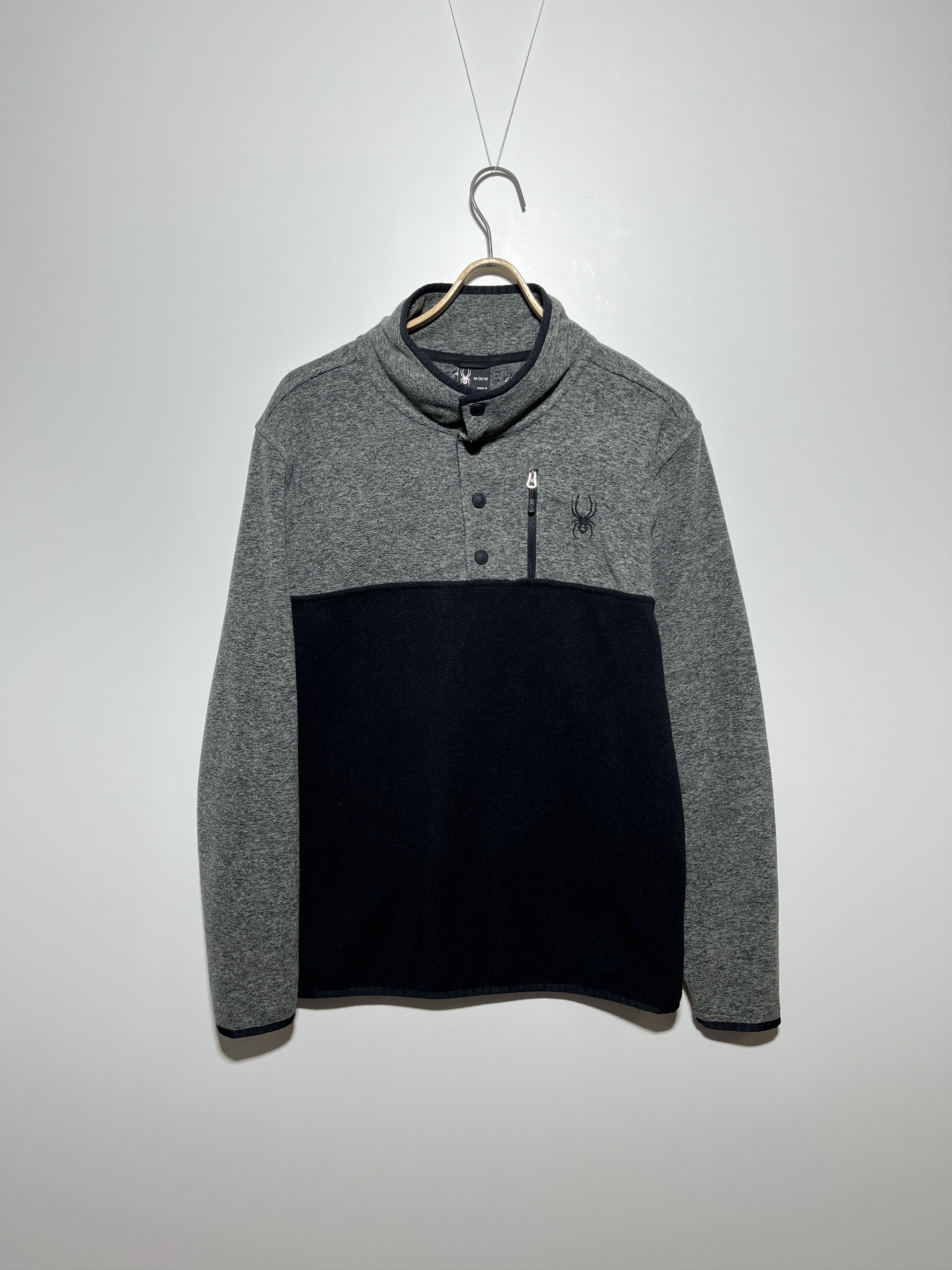 Spyder Spyder 1/4 Button Up Fleece Pullover Jacket Size M Size US M / EU 48-50 / 2 - 1 Thumbnail