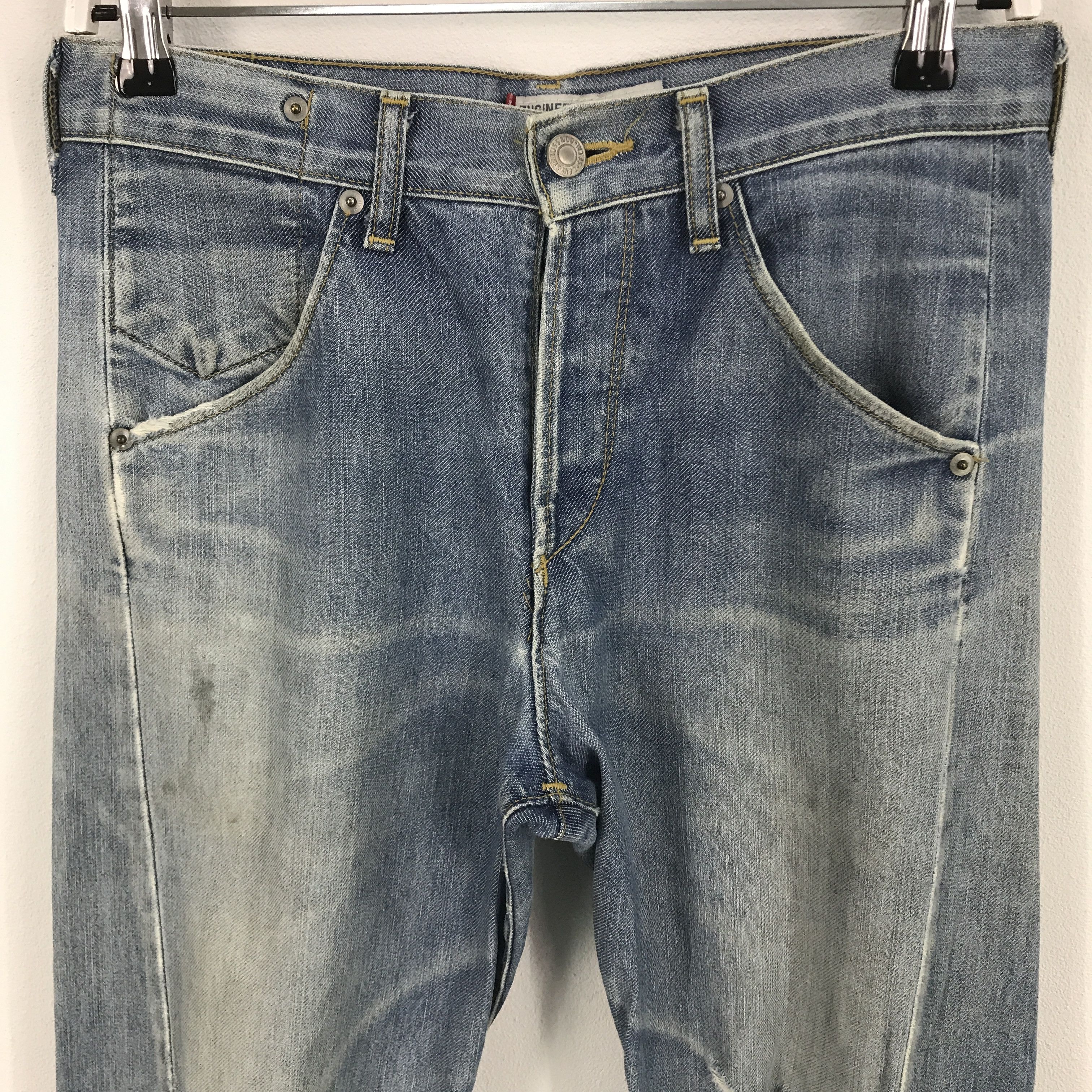 Levi's × Levi's Vintage Clothing Rare levi's engineered distressed jeans Size US 28 / EU 44 - 2 Thumbnail
