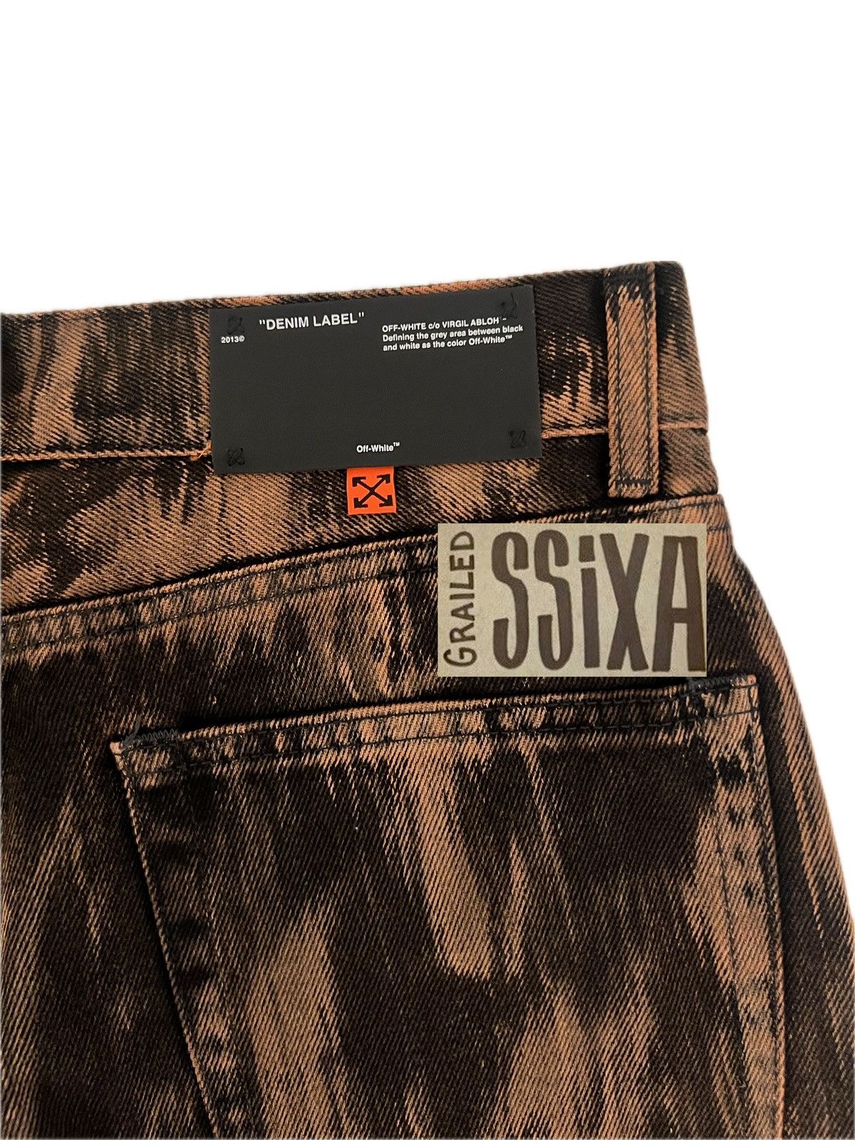 Off-White × Virgil Abloh Off-White Bleach Wash Jeans Size US 30 / EU 46 - 7 Thumbnail
