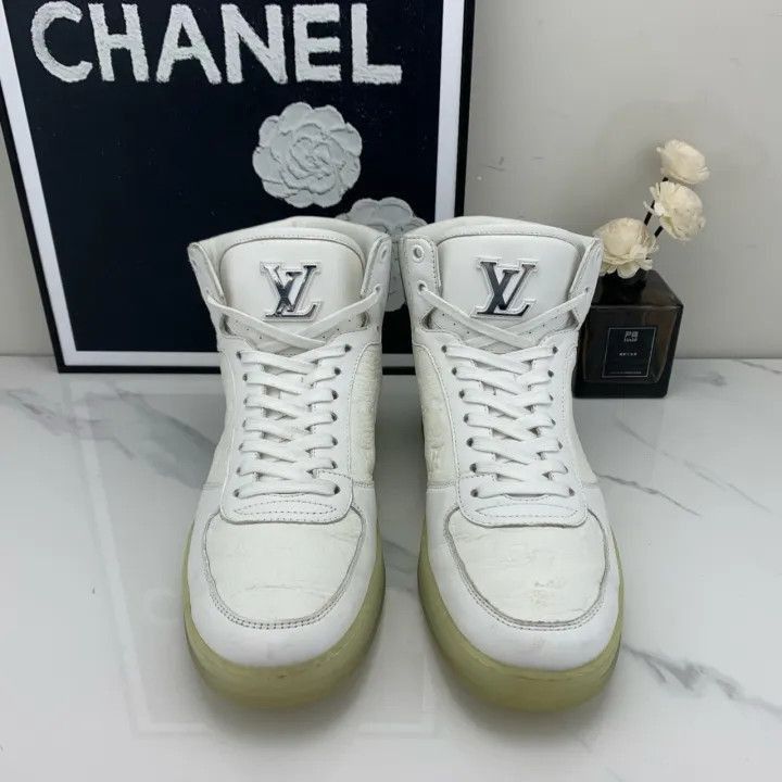 Louis Vuitton Louis Vuitton Rivoli High-Top Fashion Sneakers -2508 Size US 8 / EU 41 - 1 Thumbnail