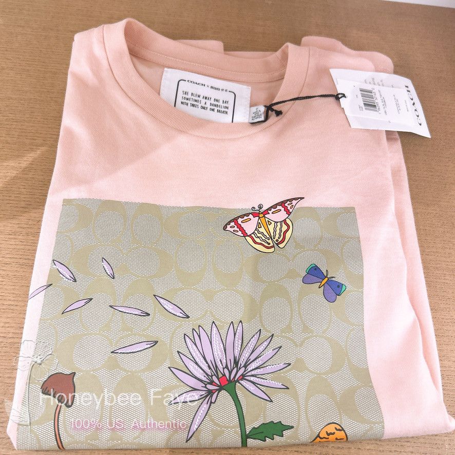 Coach Coach X Observed By Us Florals Signature Square T Shirt Size M / US 6-8 / IT 42-44 - 6 Thumbnail