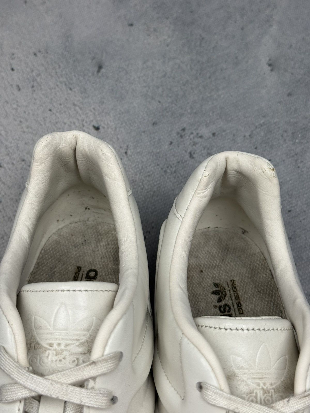 Adidas × Porsche Design Vintage Adidas Porsche Design 356 White Leather Sneakers 00s Size US 10 / EU 43 - 15 Thumbnail