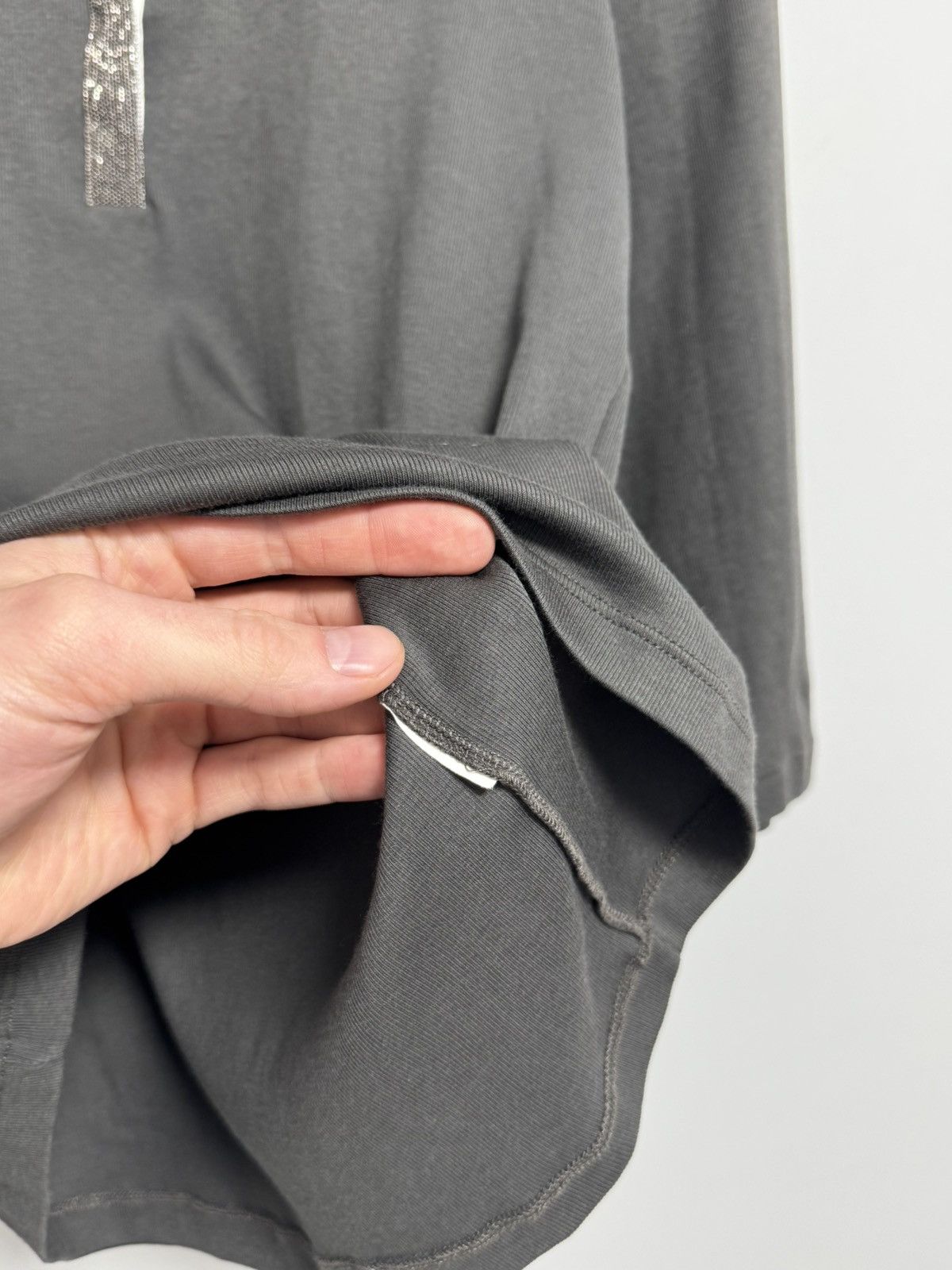 Fabiana Filippi Fabiana Filippi Knit Top Elegant 3/4 Sleeve Blouse Size M / US 6-8 / IT 42-44 - 8 Thumbnail