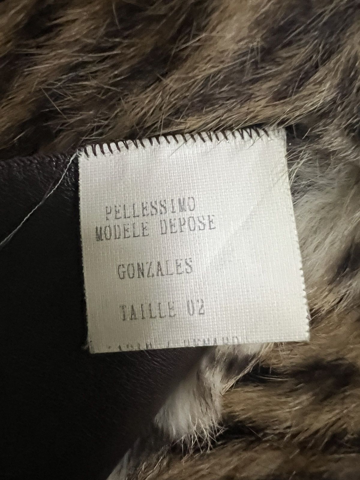 Japanese Brand × Leather Pellessimo Coats, Outerwear Leather Rabbit Size M / US 6-8 / IT 42-44 - 5 Thumbnail